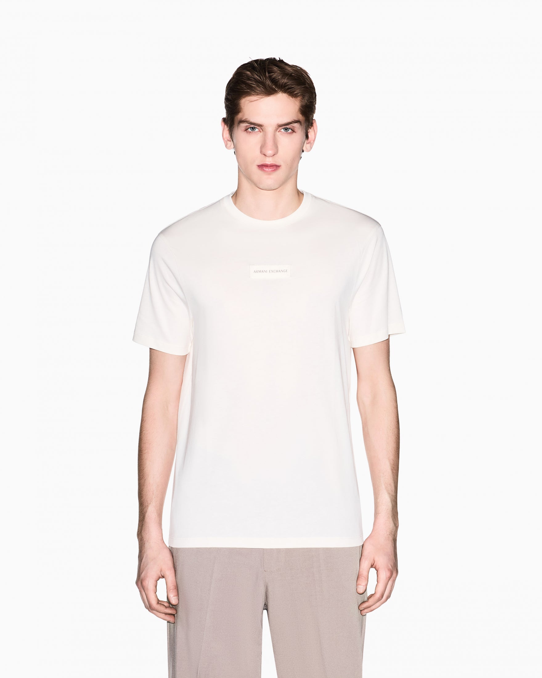 T-SHIRT ARMANI EXCHANGE|Colore:Cream