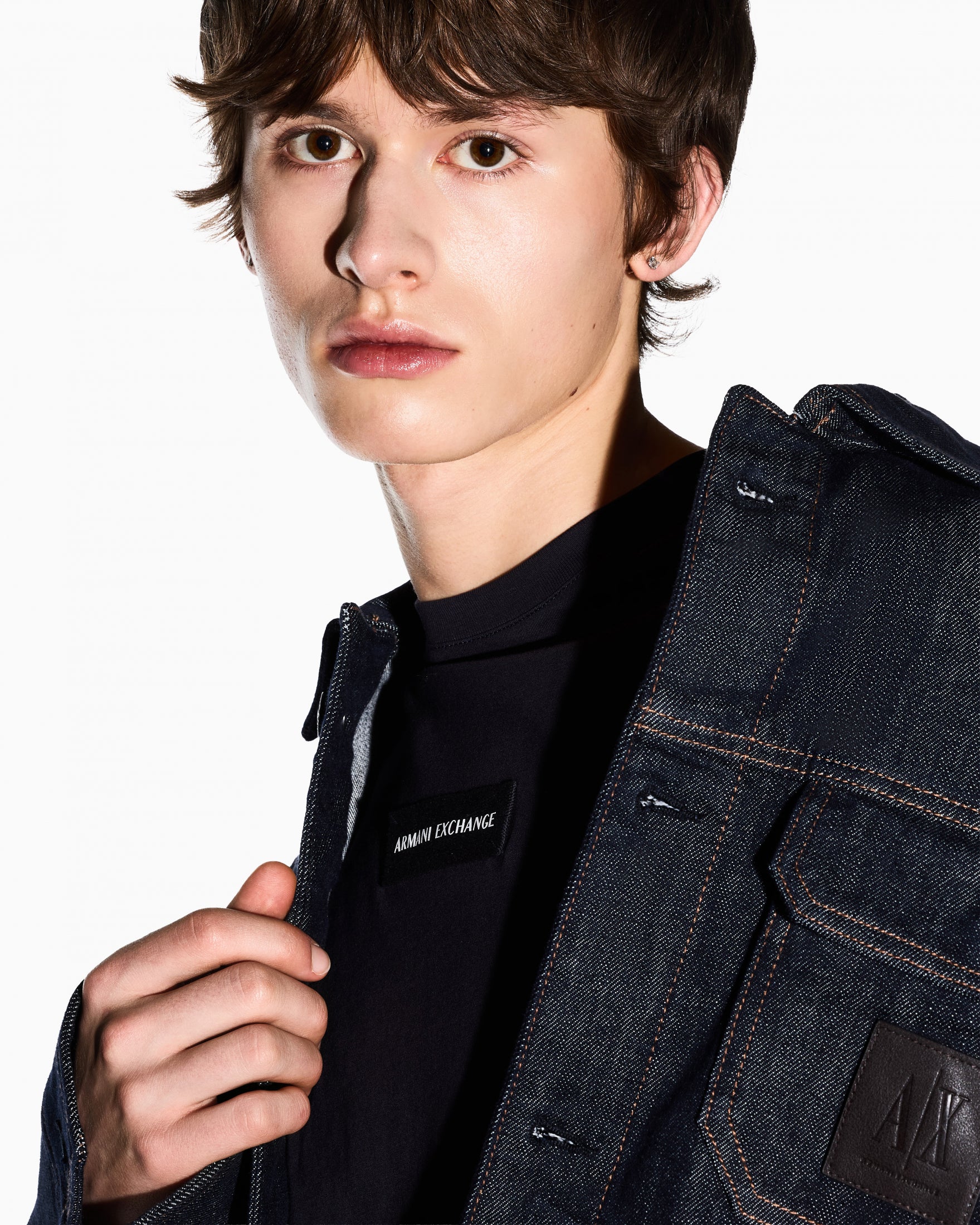 T-SHIRT ARMANI EXCHANGE|Colore:Deep navy