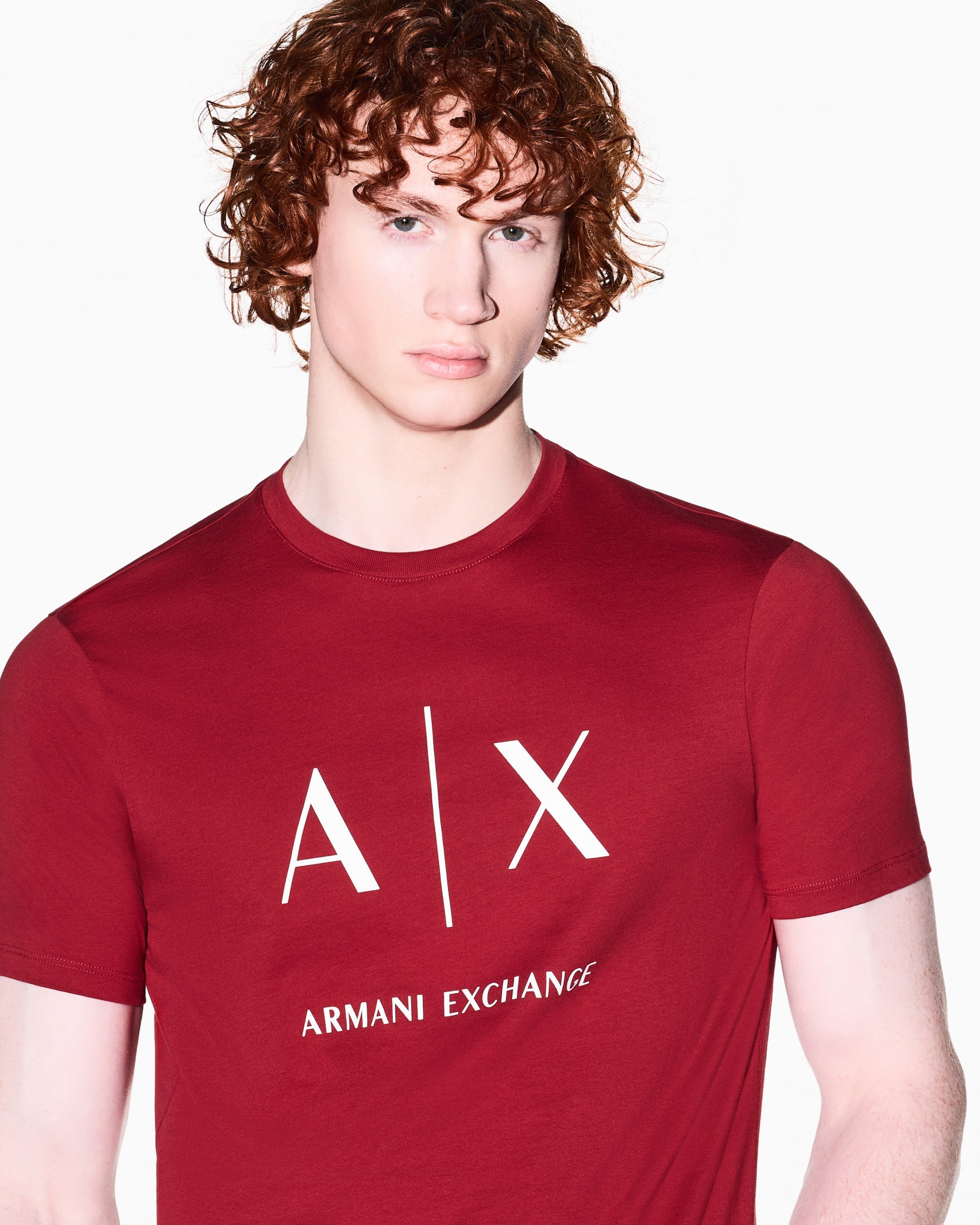T-SHIRT ARMANI EXCHANGE UOMO |Colore:Winery