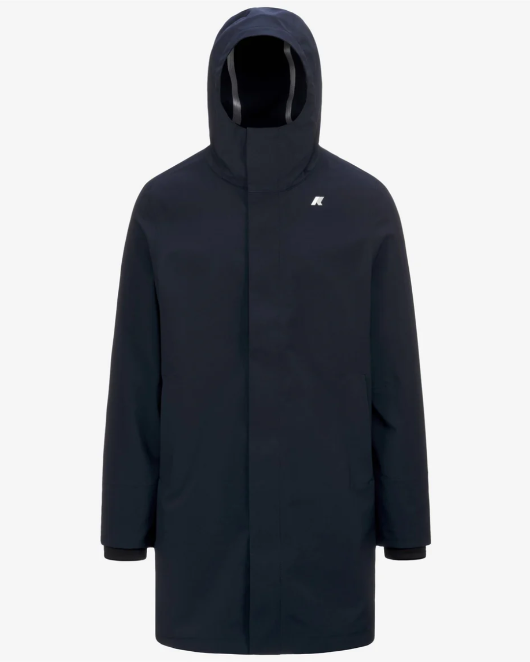 GIACCA IMPERMEABILE LUNGA |Colore:Blue depth-blue depth