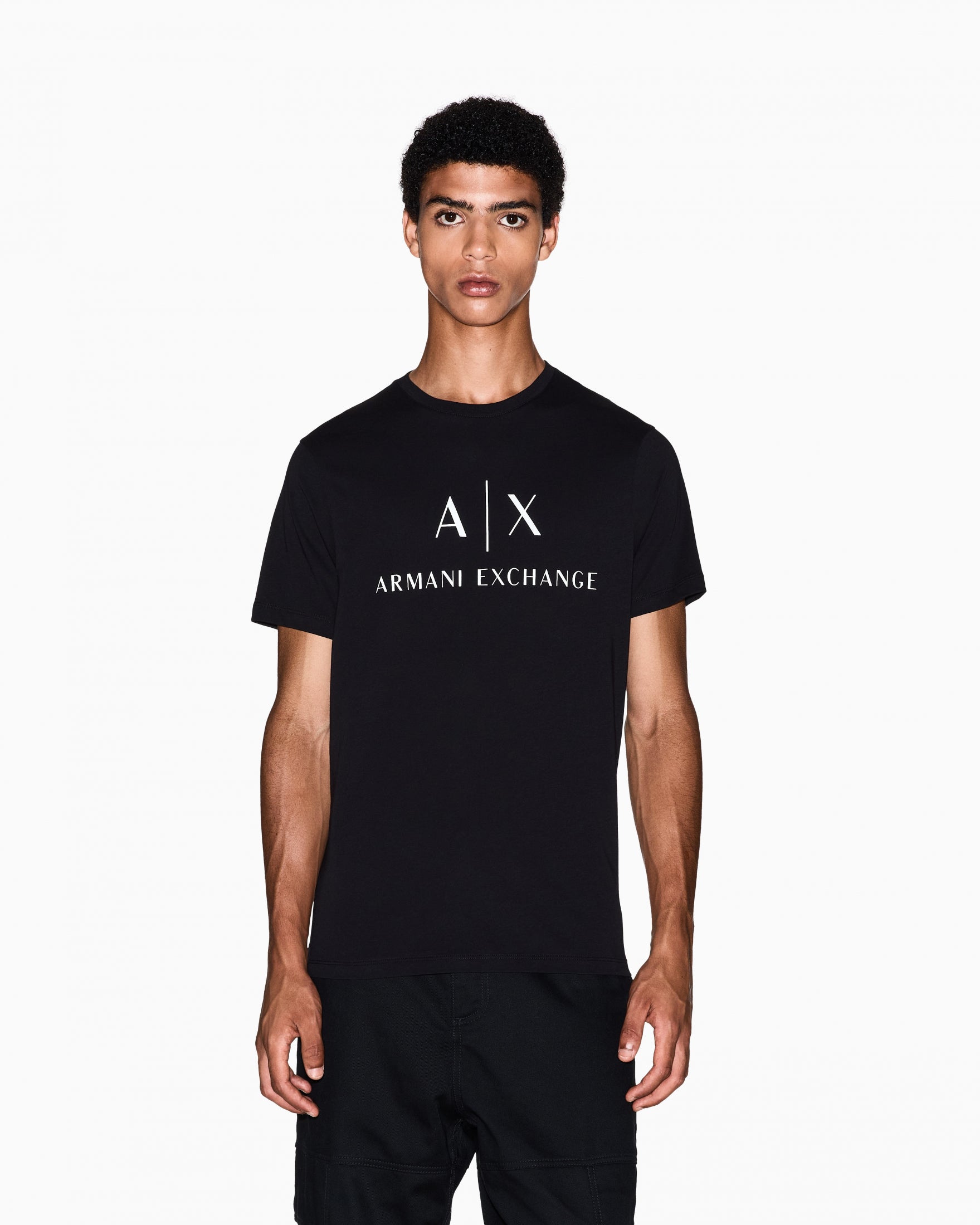 T-SHIRT ARMANI EXCHANGE UOMO |Colore:Black