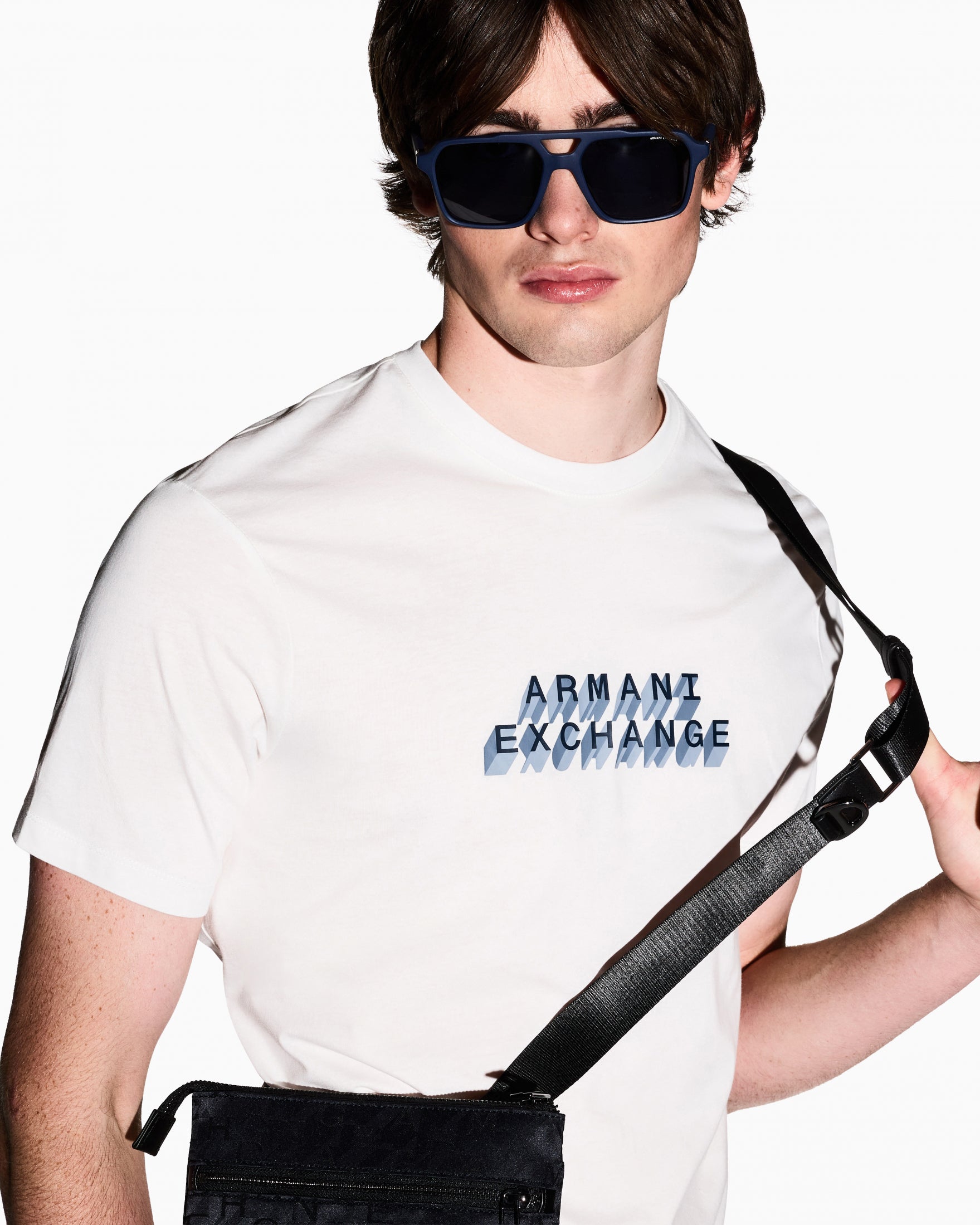 T-SHIRT ARMANI EXCHANGE|Colore:Off white