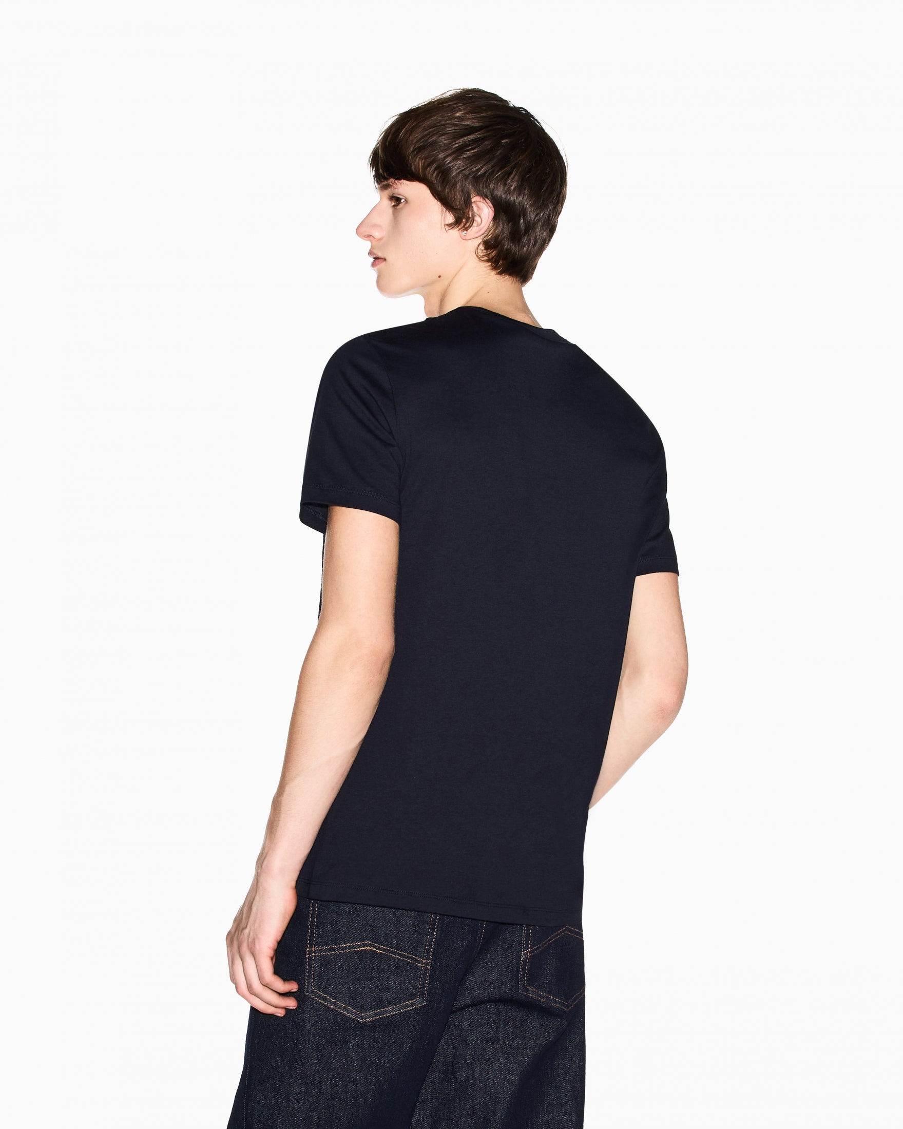 T-SHIRT ARMANI EXCHANGE|Colore:Deep navy