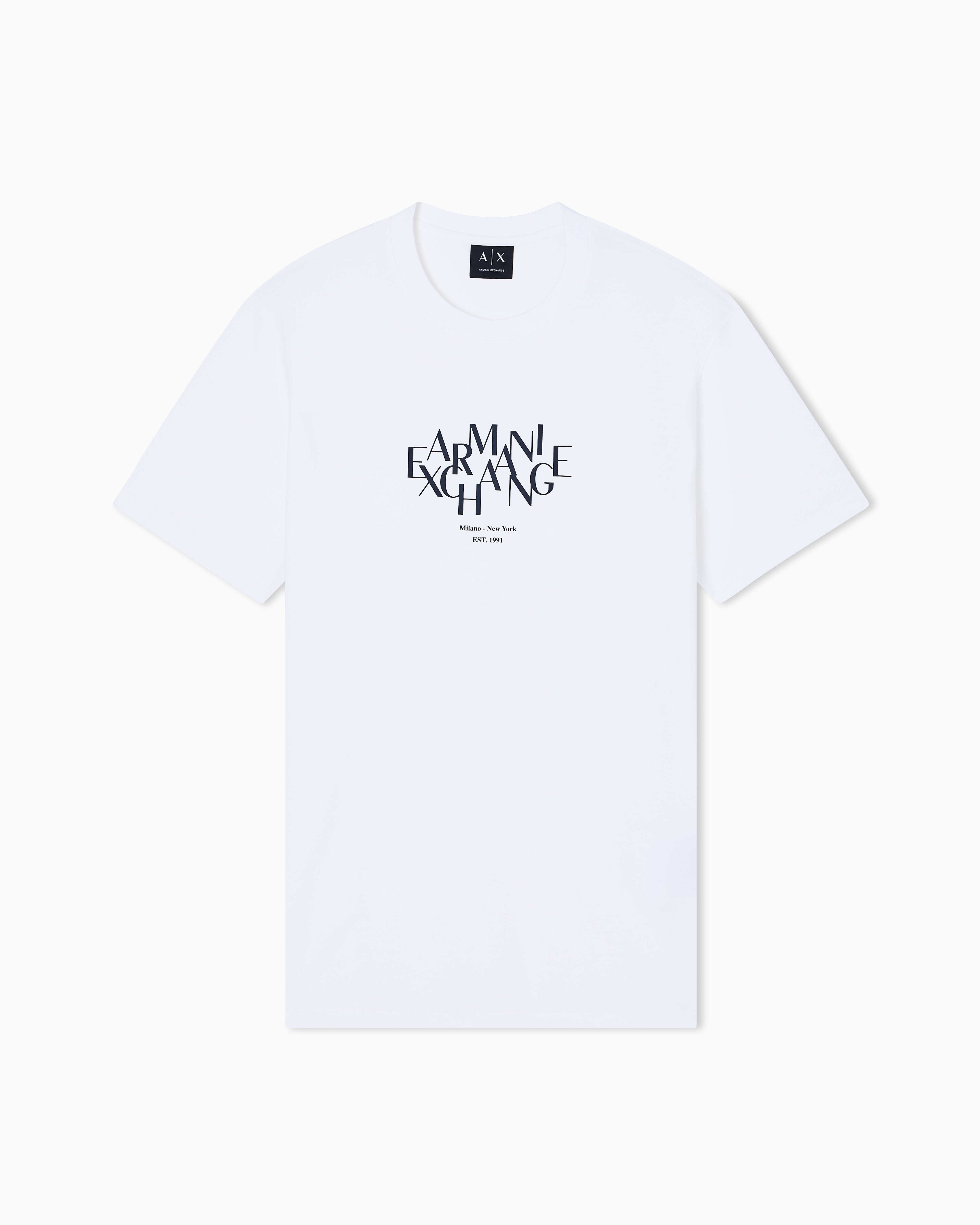 T-SHIRT ARMANI EXCHANGE UOMO |Colore:Off white