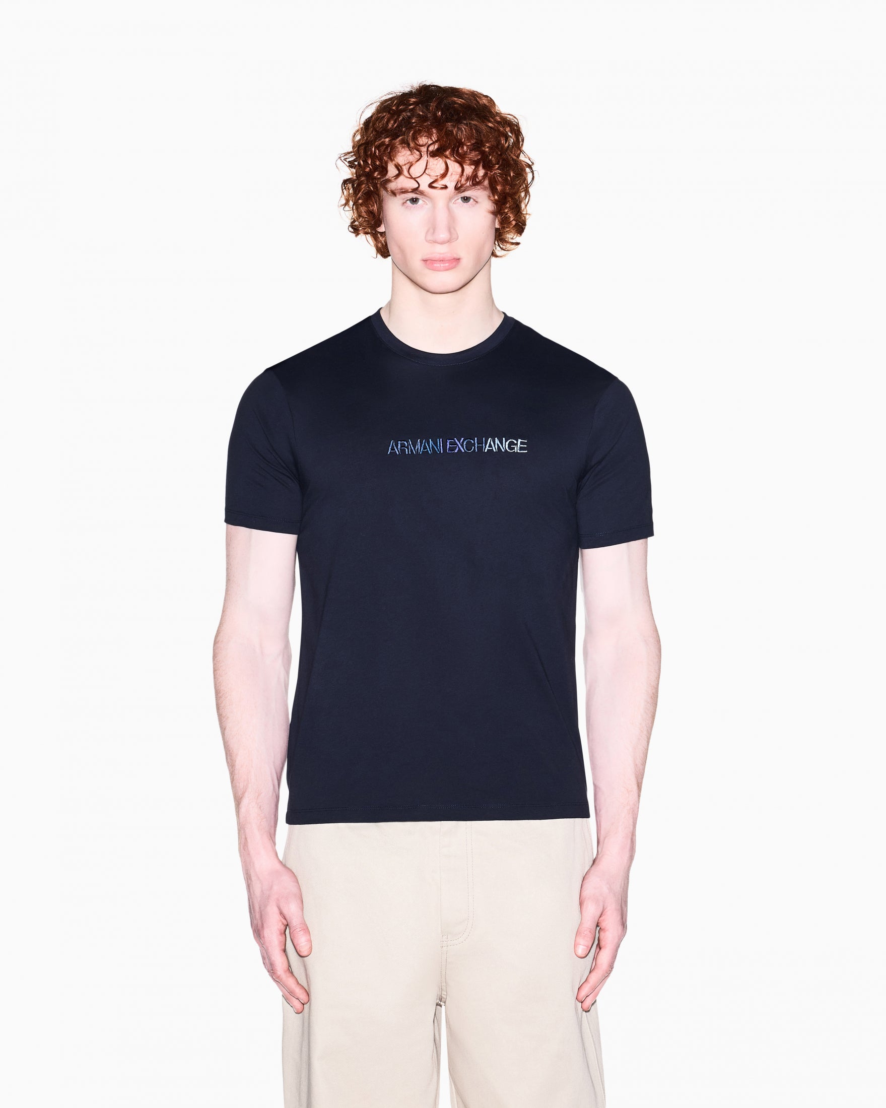 T-SHIRT ARMANI EXCHANGE|Colore:Deep navy