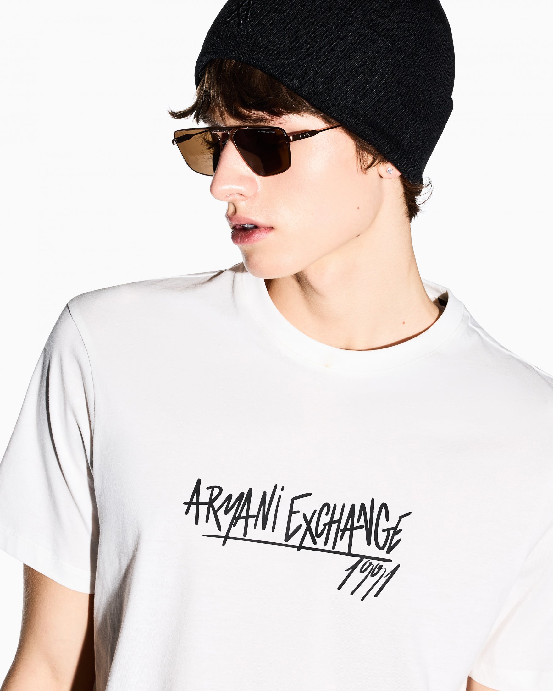 T-SHIRT ARMANI EXCHANGE UOMO  |Colore:Off white