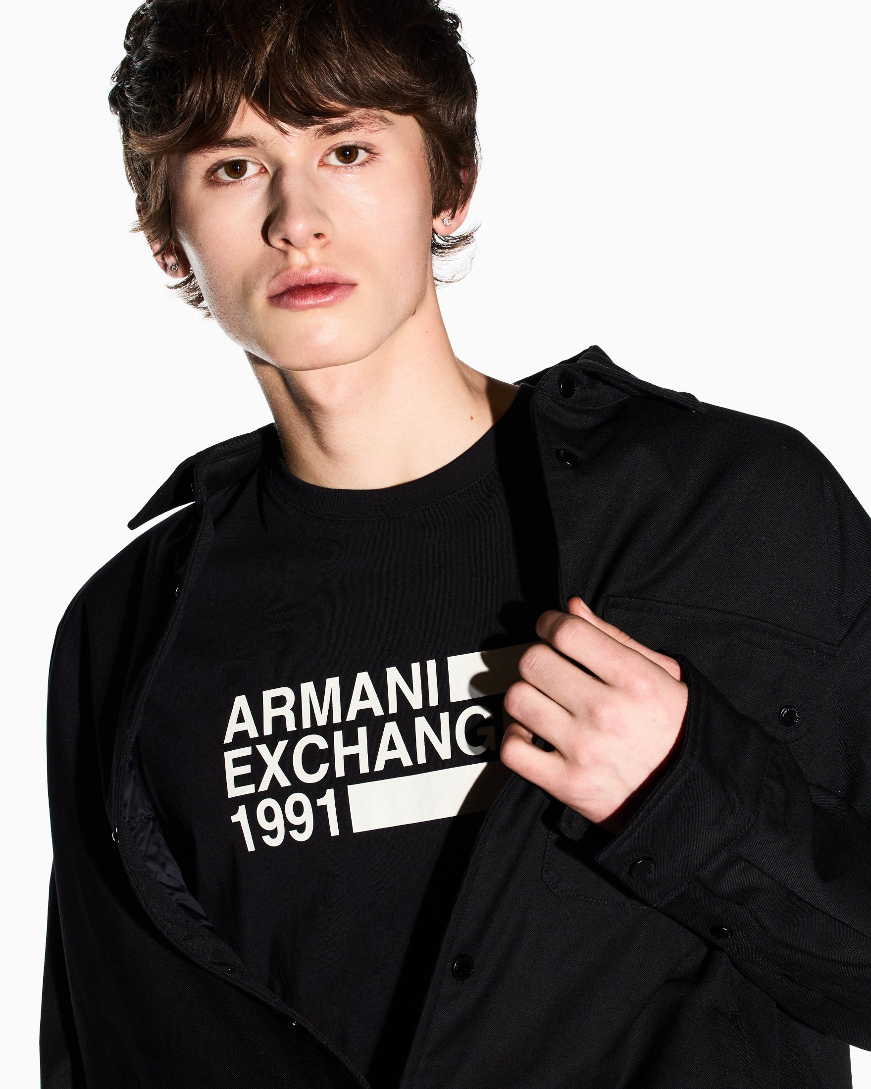 T-SHIRT ARMANI EXCHANGE |Colore:Black