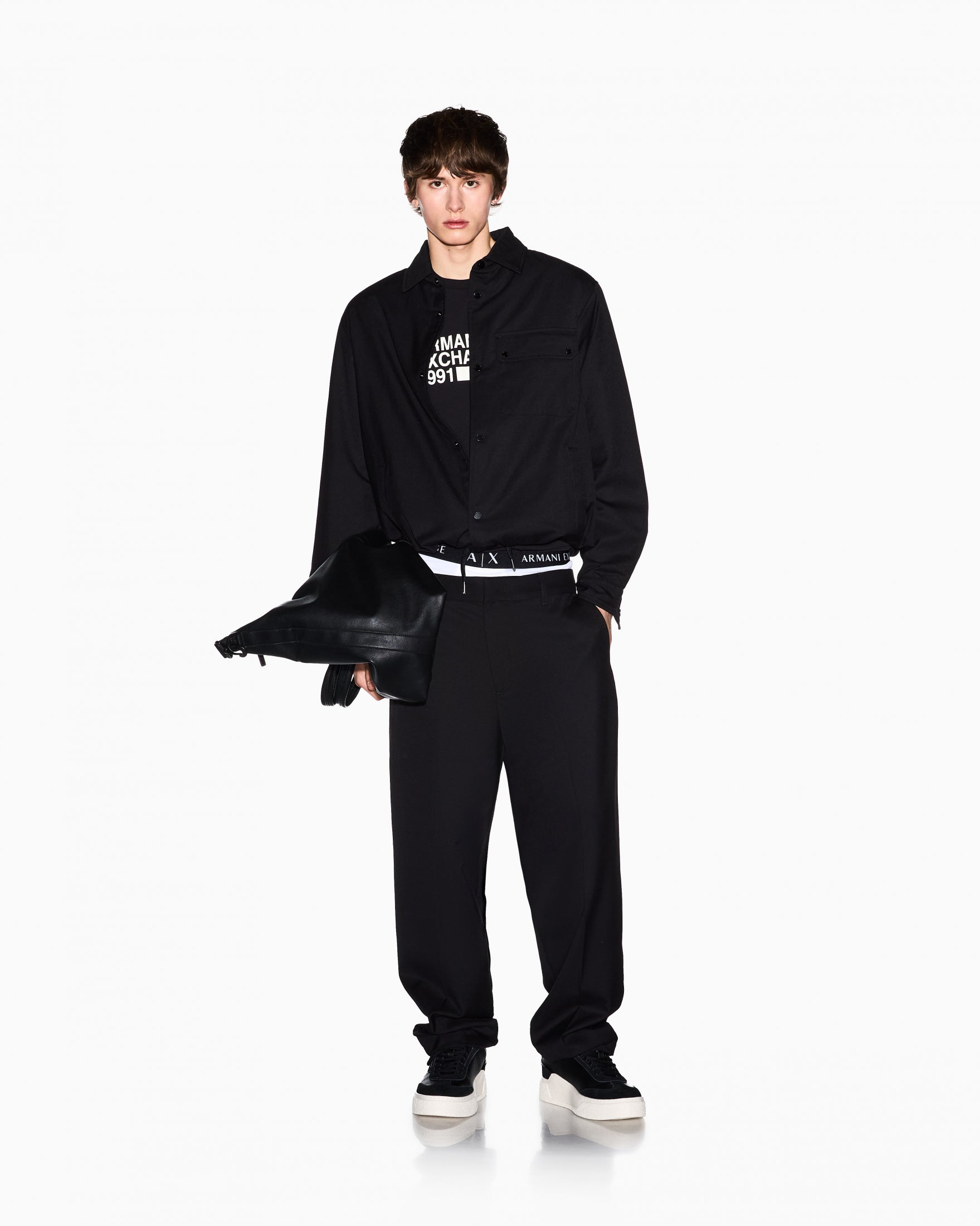 T-SHIRT ARMANI EXCHANGE |Colore:Black