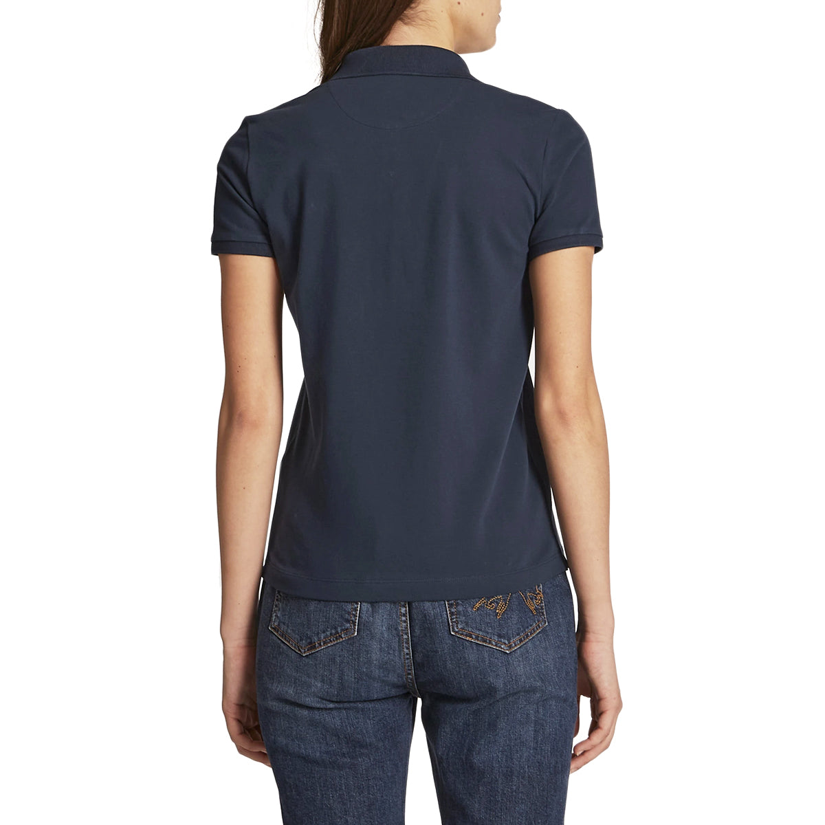 polo donna la martina  |Colore:Blu