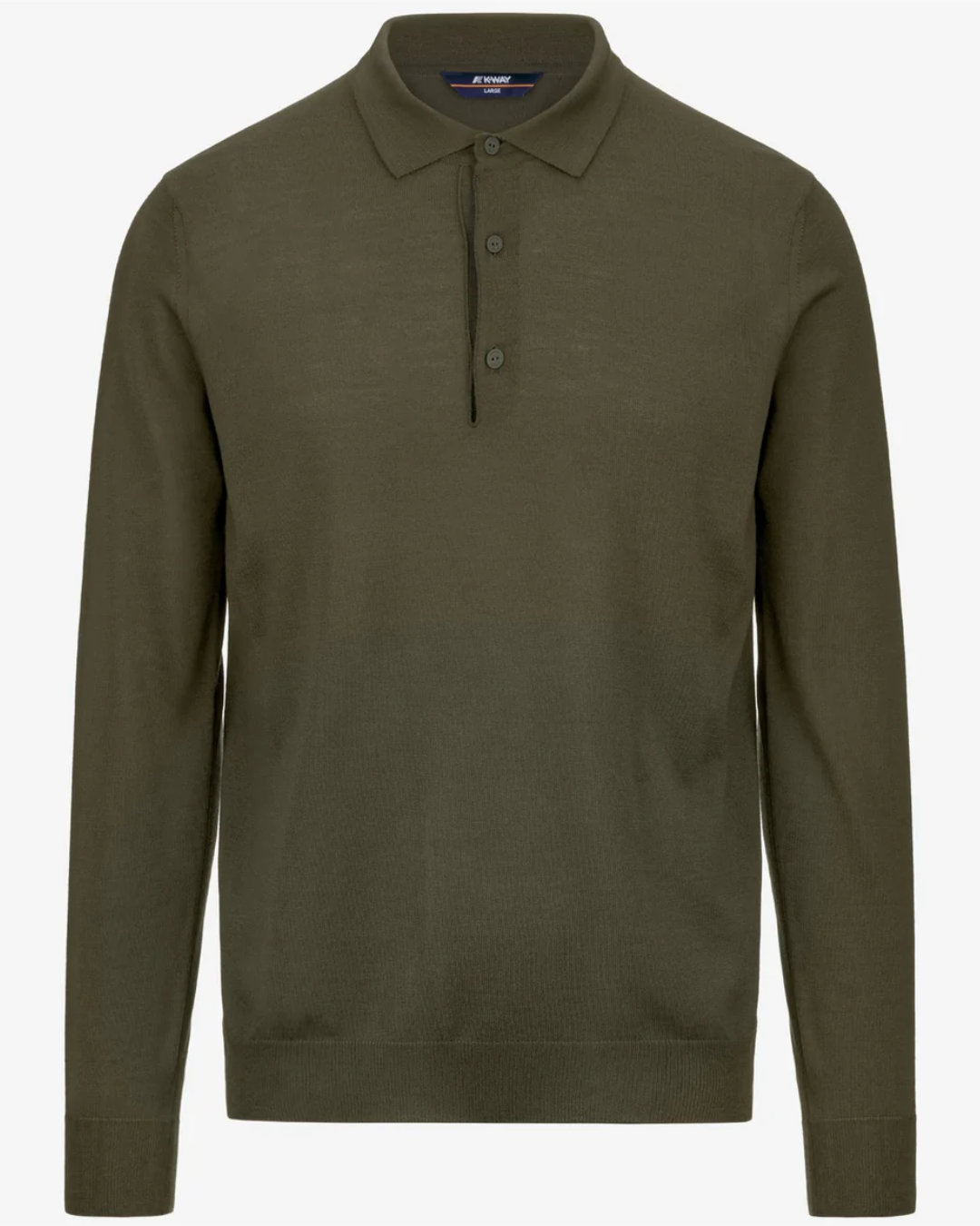 MAGLIONE IN LANA MERINO - REY WOOL MERINO BLEND|Colore:Green winter