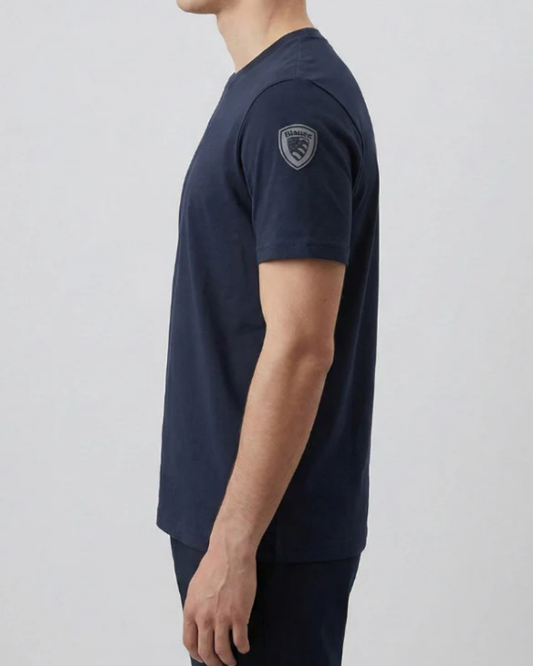 T-shirt Uomo Hanson Nero|Colore:Blu