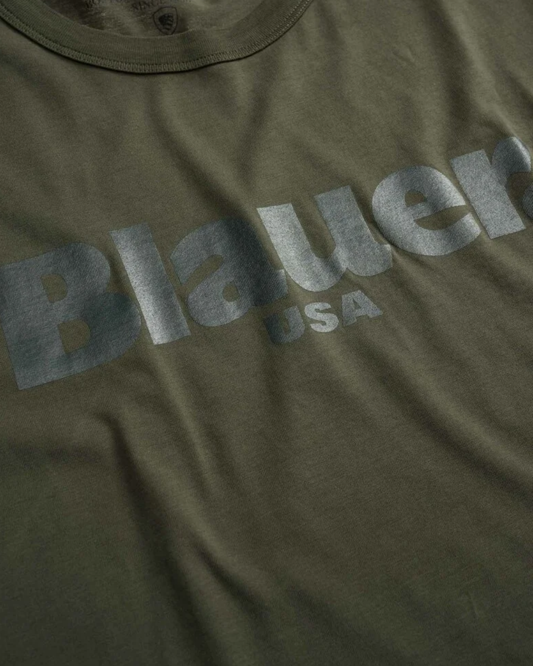 Blauer t-shirt in jersey  BOURN|Colore:Verde