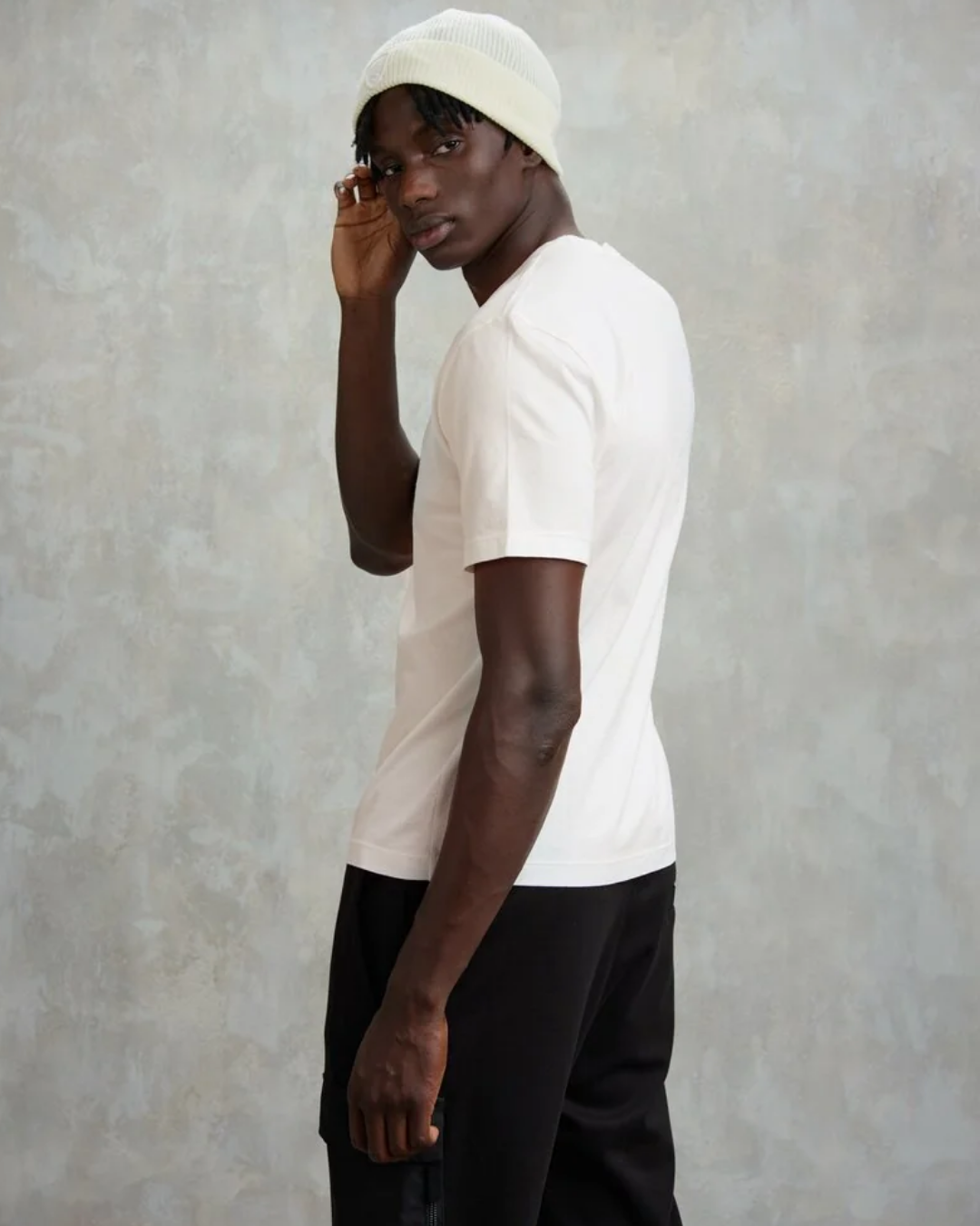 Blauer t-shirt in jersey  BOURN|Colore:Bianco