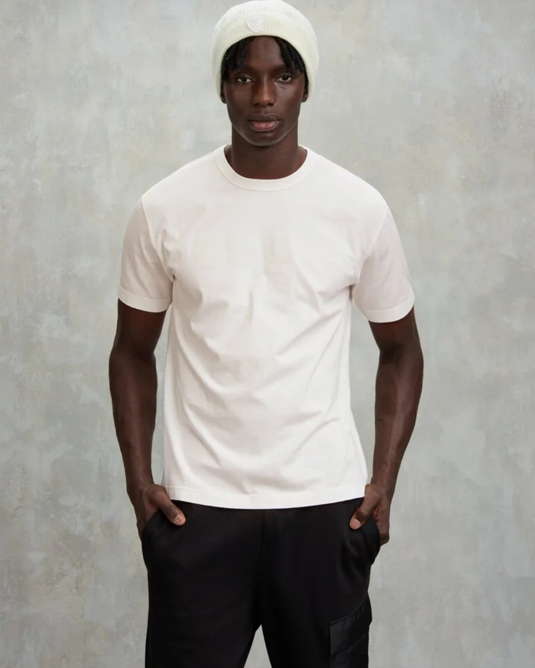 Blauer t-shirt in jersey  BOURN|Colore:Bianco