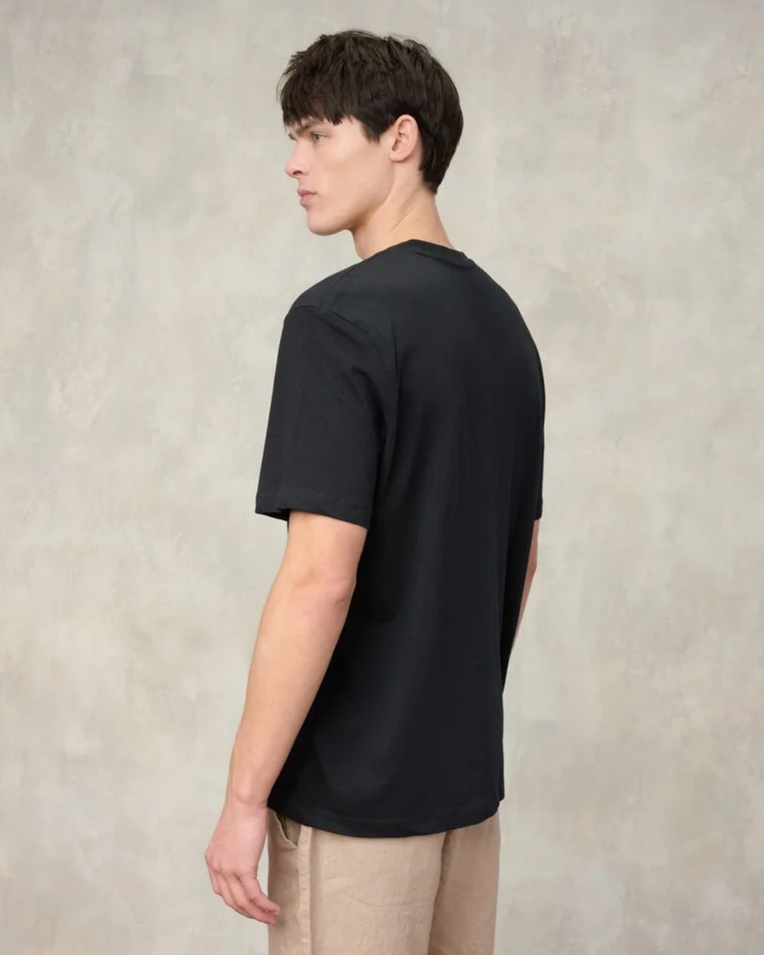 T-SHIRT LOGO IN TONO EUTAW|Colore:Nero