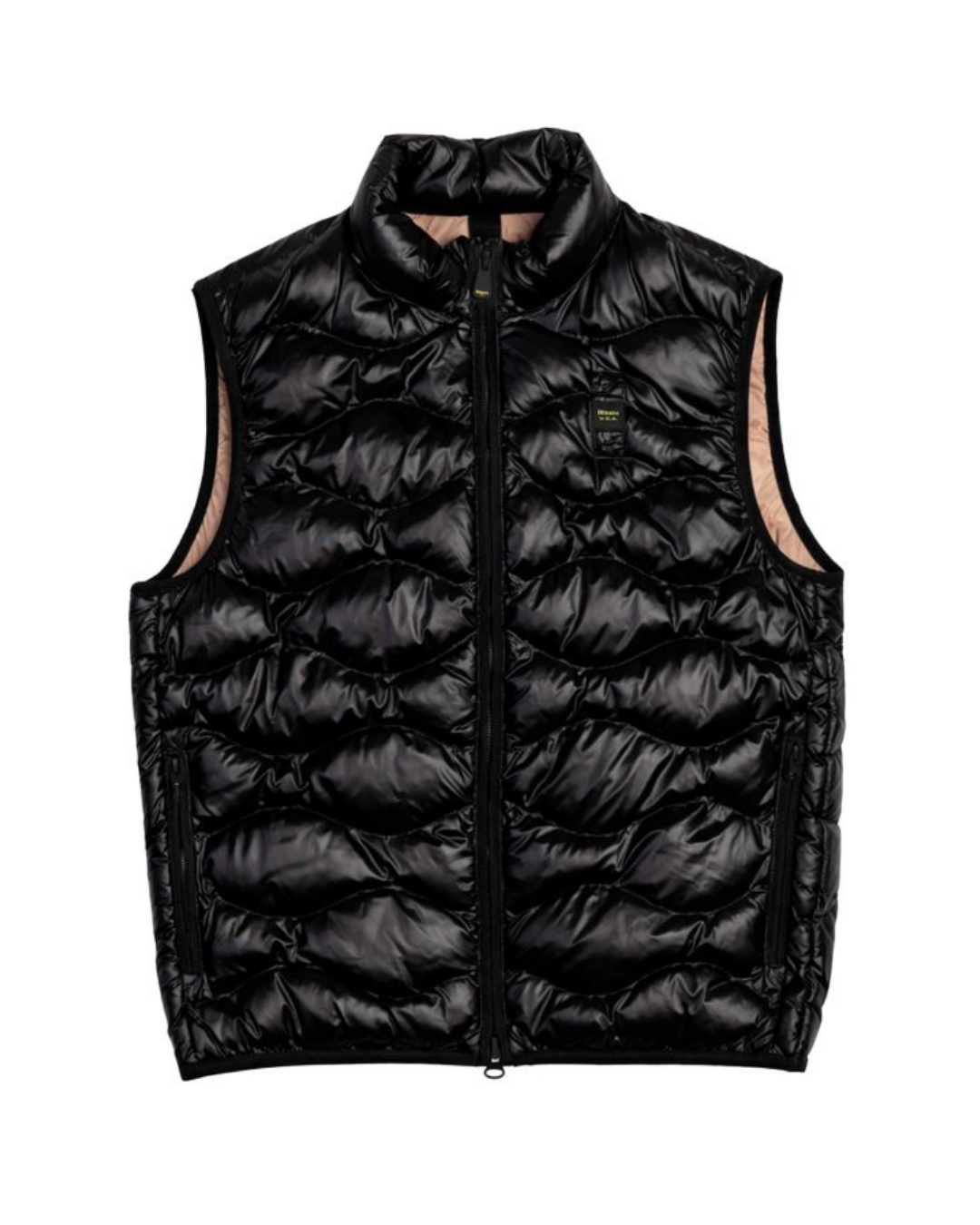 SMANICATO UOMO BLAUER DANNY BIANCO|Colore:Nero