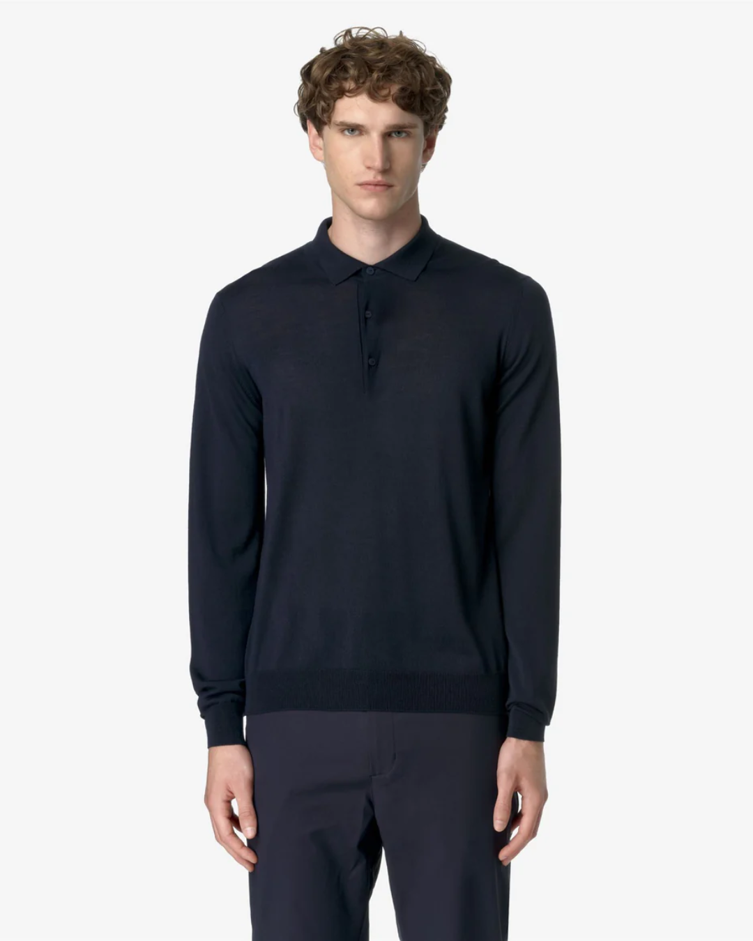 MAGLIONE IN LANA MERINO - REY WOOL MERINO BLEND|Colore:Blue depth