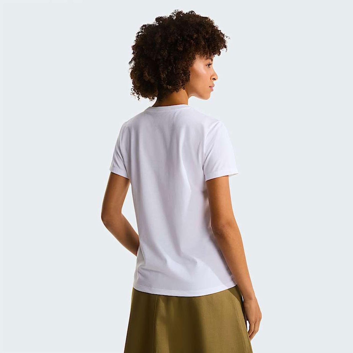 The North Face T-Shirt Evolution Simple Dome Slim |Colore:Tnf white