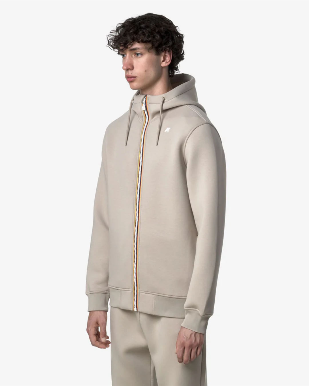 FELPA CON CAPPUCCIO - -RAINER SPACER|Colore:Beige cashmere