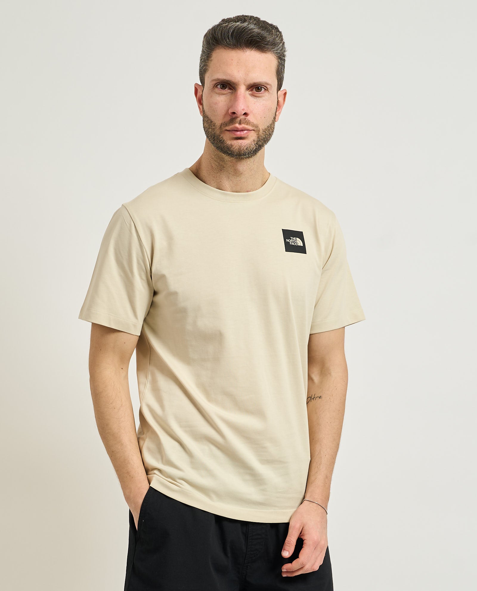 T-shirt Evolution Box The North Face uomo|Colore:Desert stone