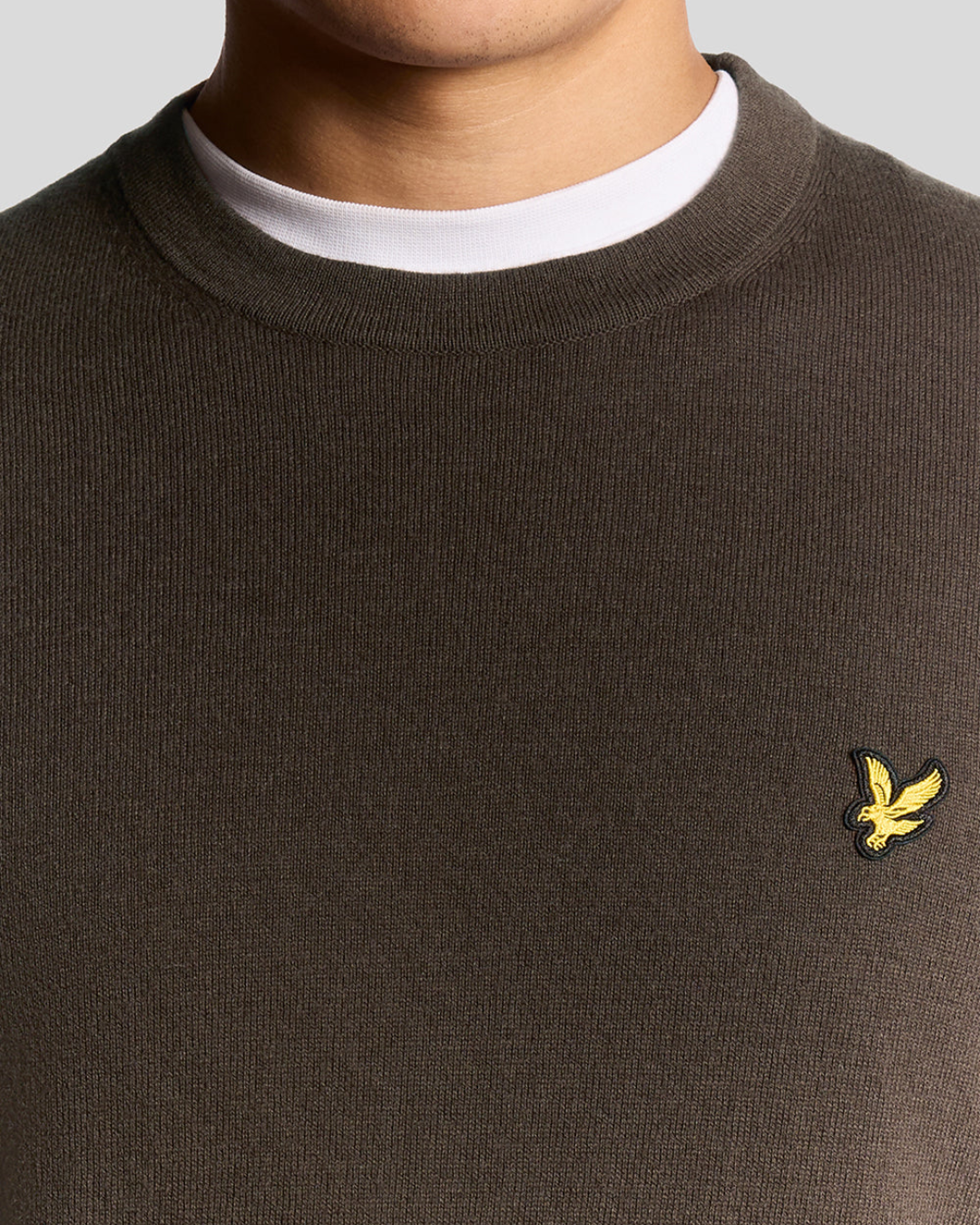 MAGLIONE GIROCOLLO |Colore:Espresso