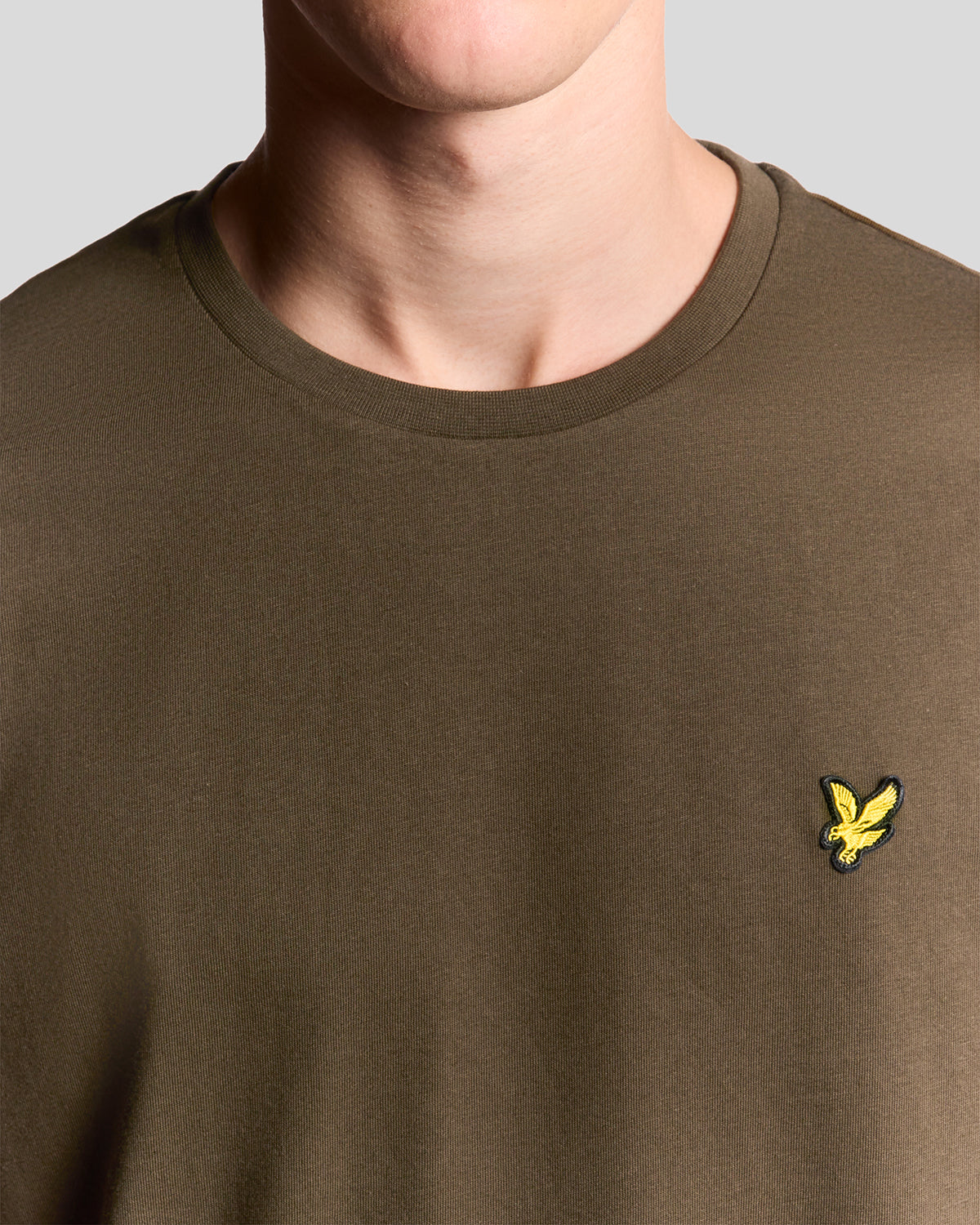 T-SHIRT PLAIN |Colore:Olive