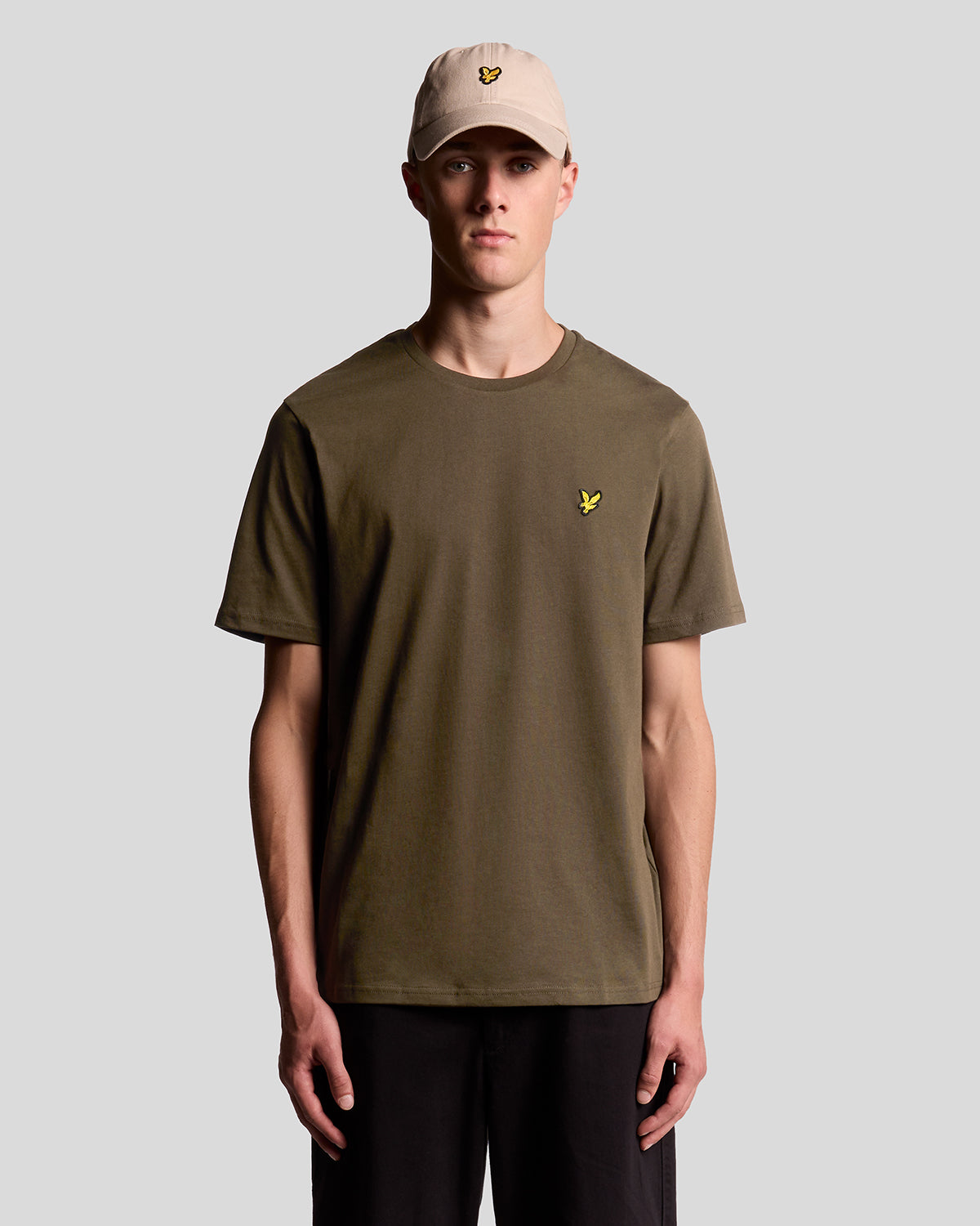 T-SHIRT PLAIN |Colore:Olive