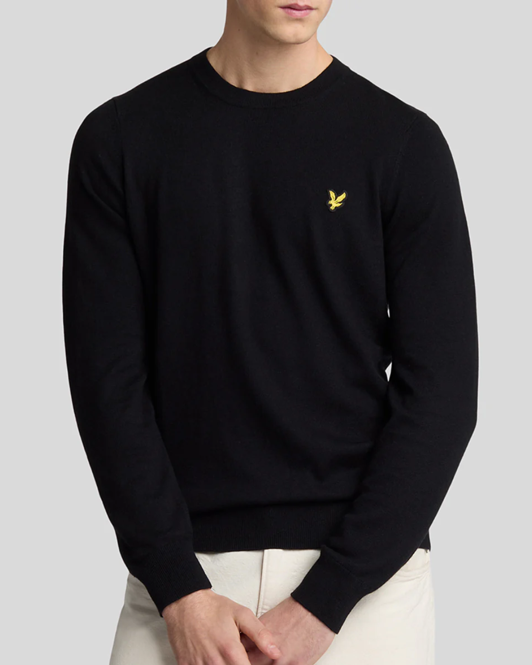 MAGLIONE GIROCOLLO |Colore:Jet black
