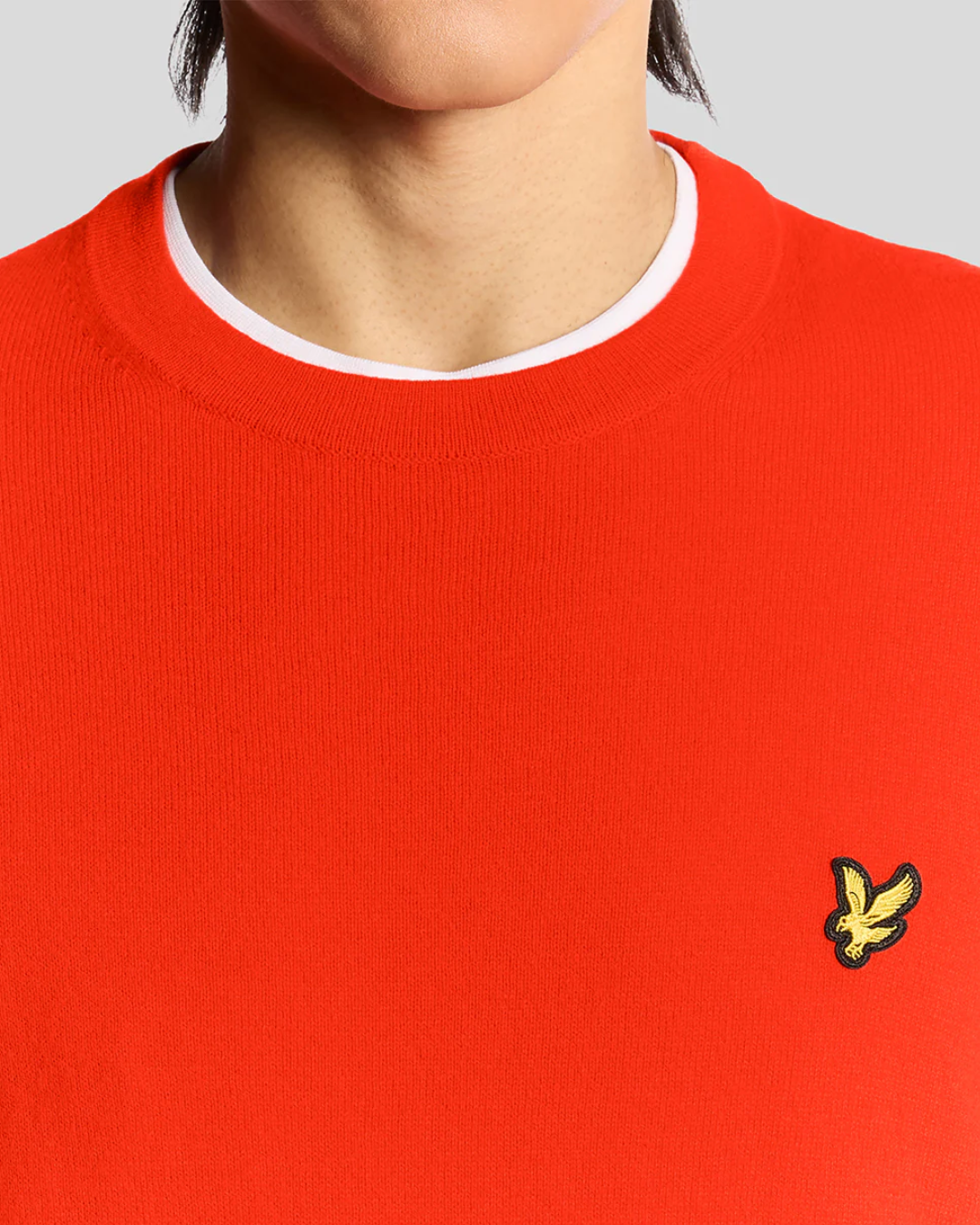 MAGLIONE GIROCOLLO |Colore:Ketchup
