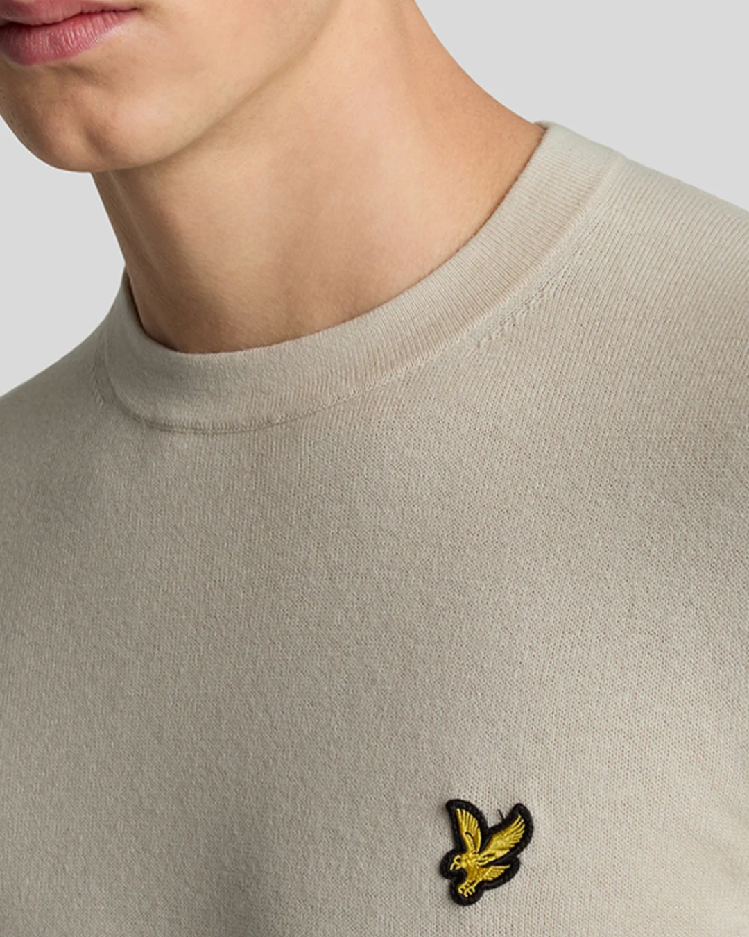 MAGLIONE GIROCOLLO |Colore:Grey taupe