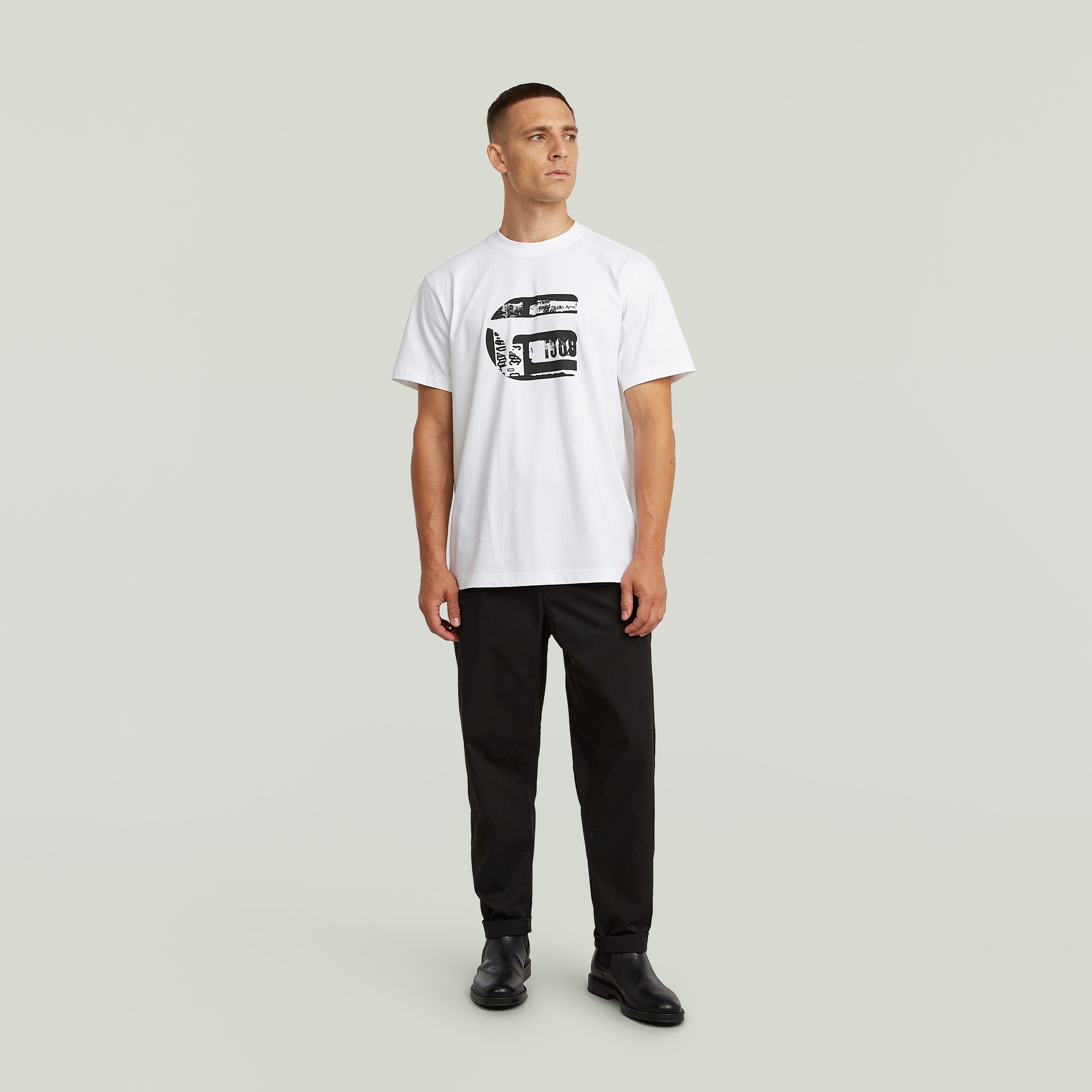 T-SHIRT ICON LYLE & SCOTT|Colore:White