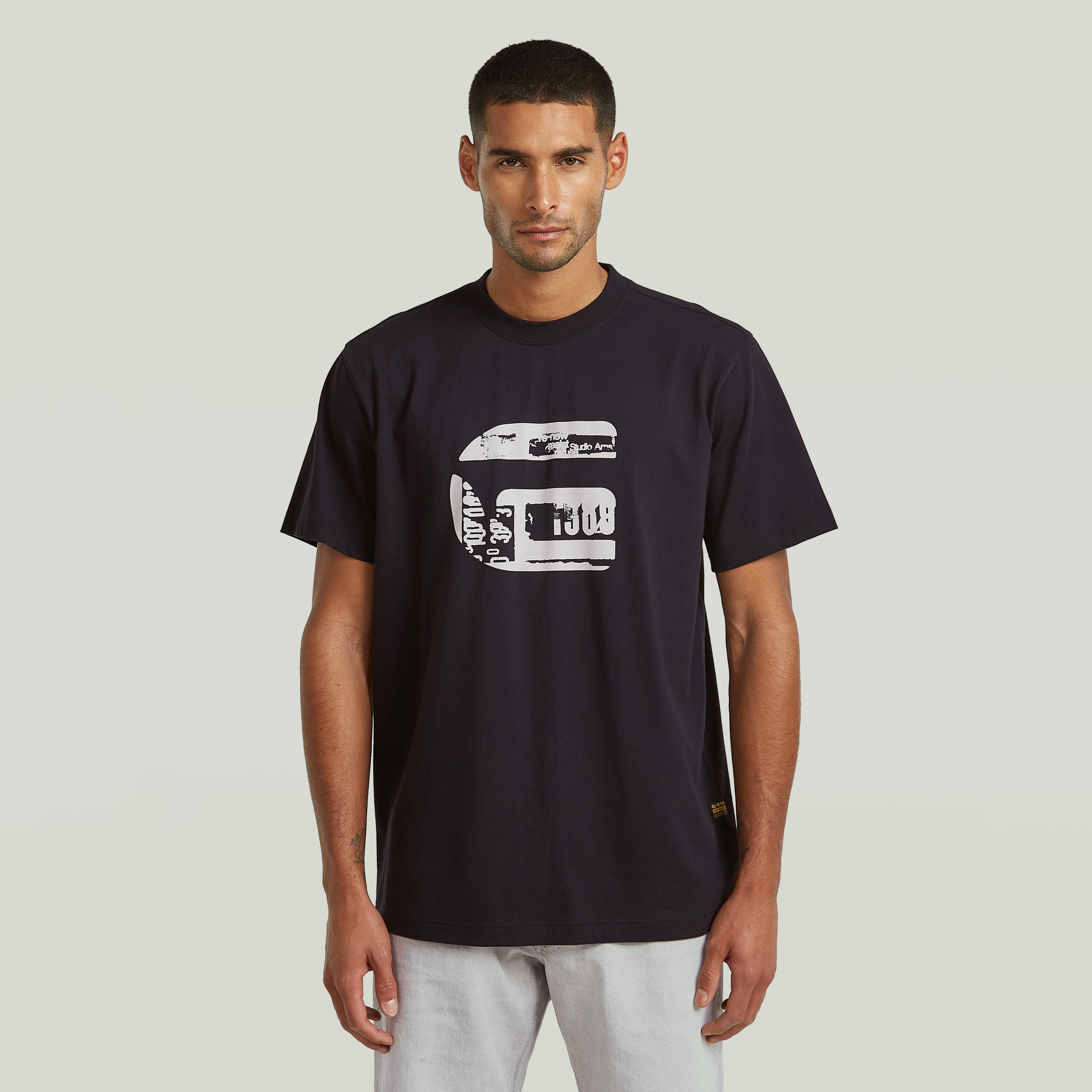 T-SHIRT ICON LYLE & SCOTT|Colore:Dk black