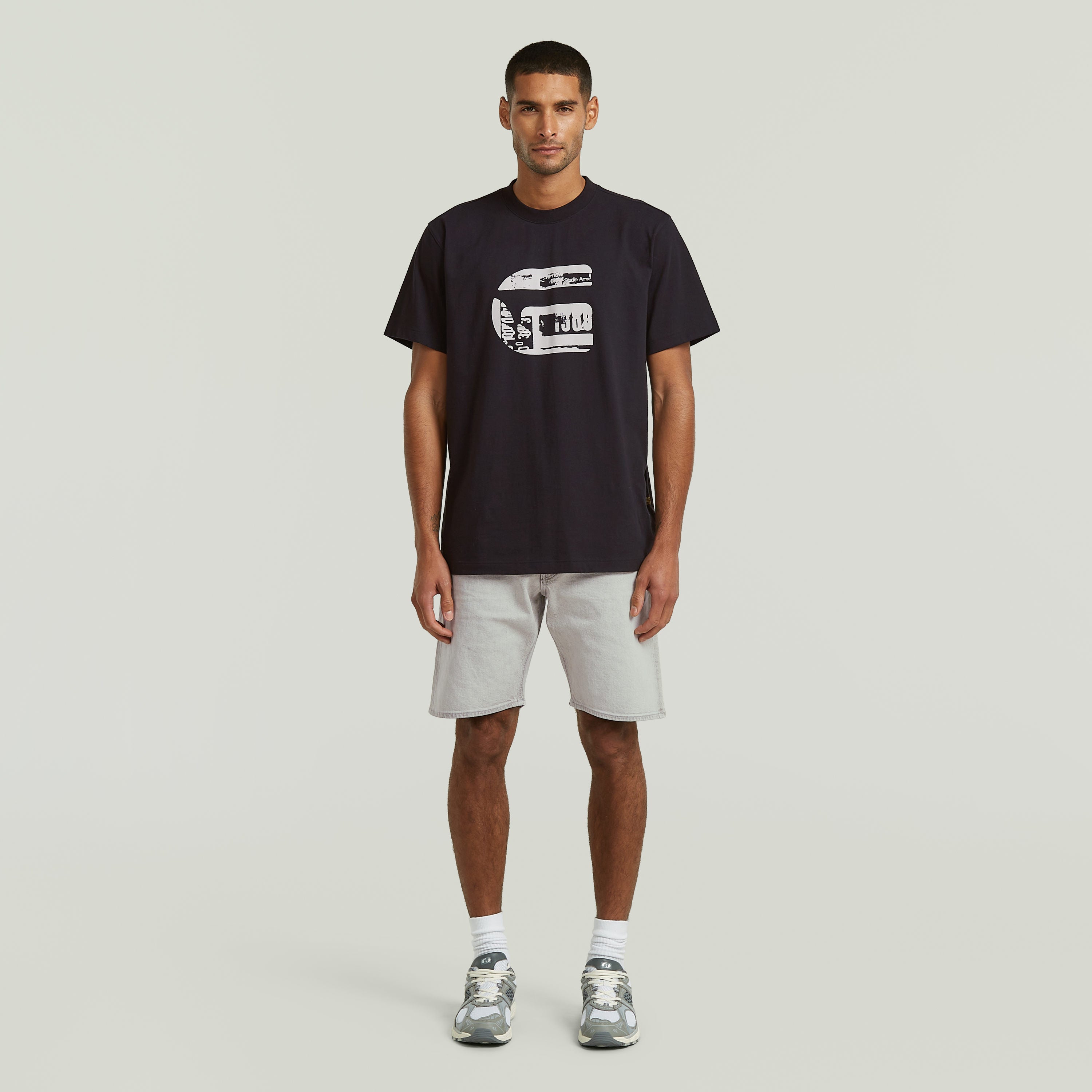 T-SHIRT ICON LYLE & SCOTT|Colore:Dk black