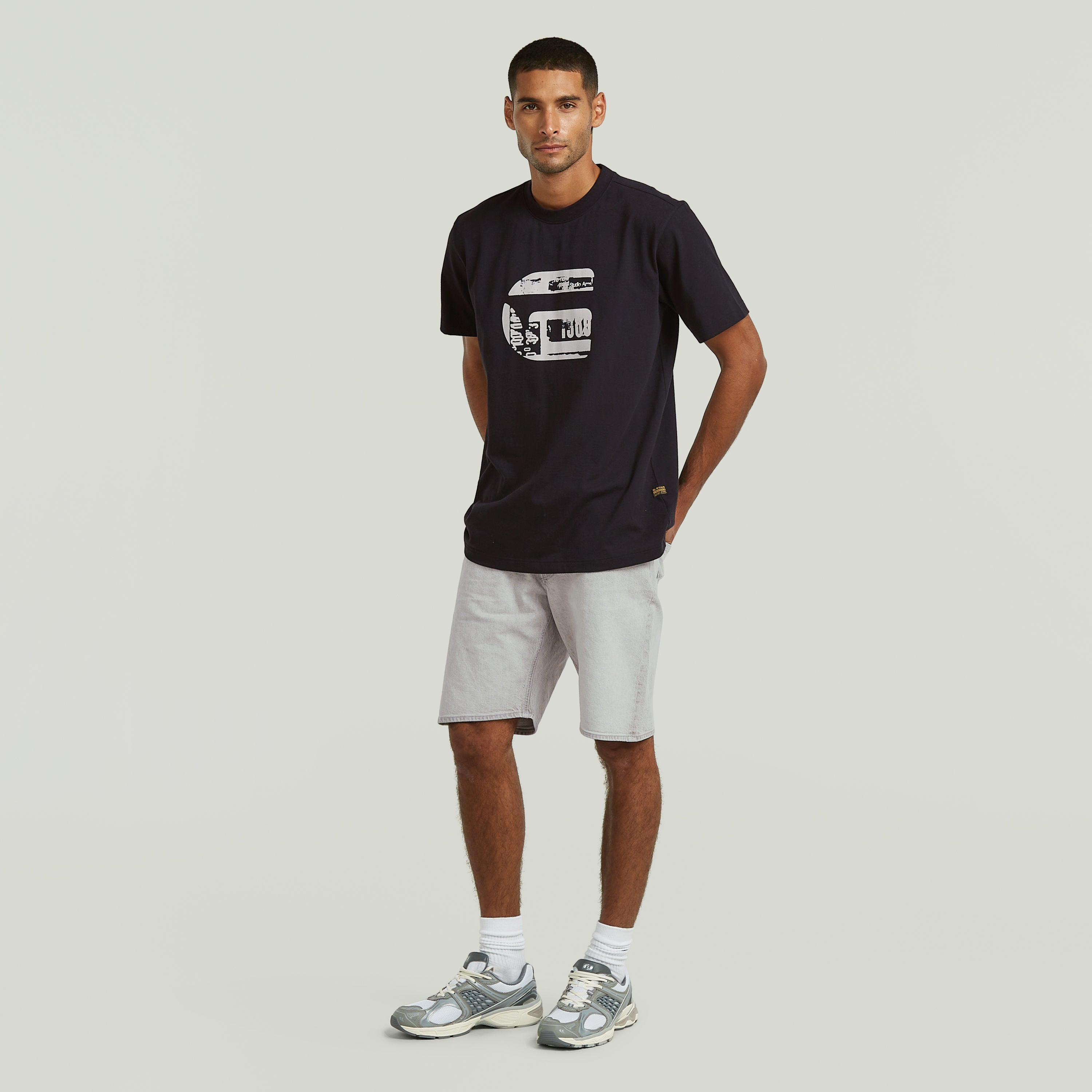 T-SHIRT ICON LYLE & SCOTT|Colore:Dk black