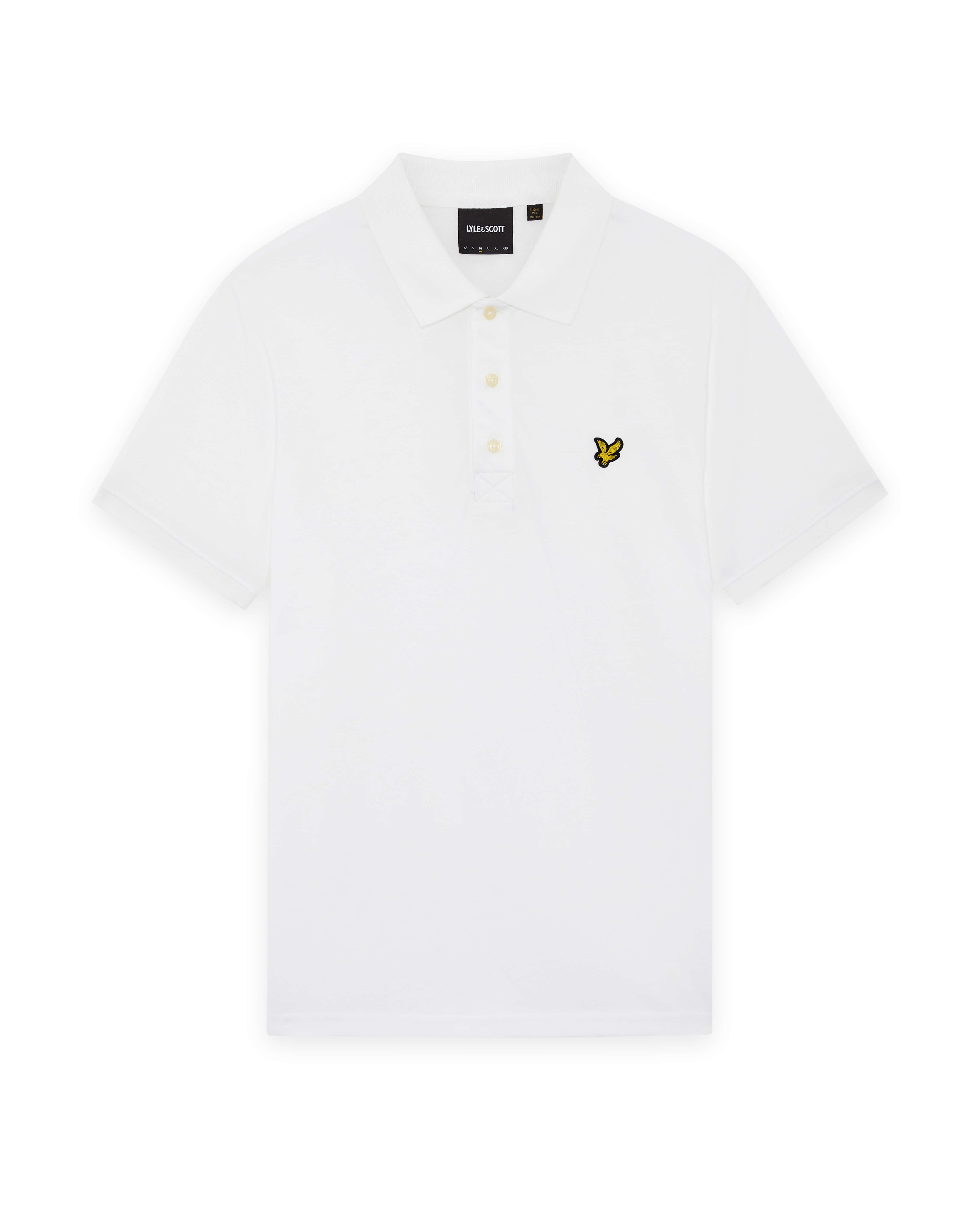 Jersey Polo Shirt|Colore:White