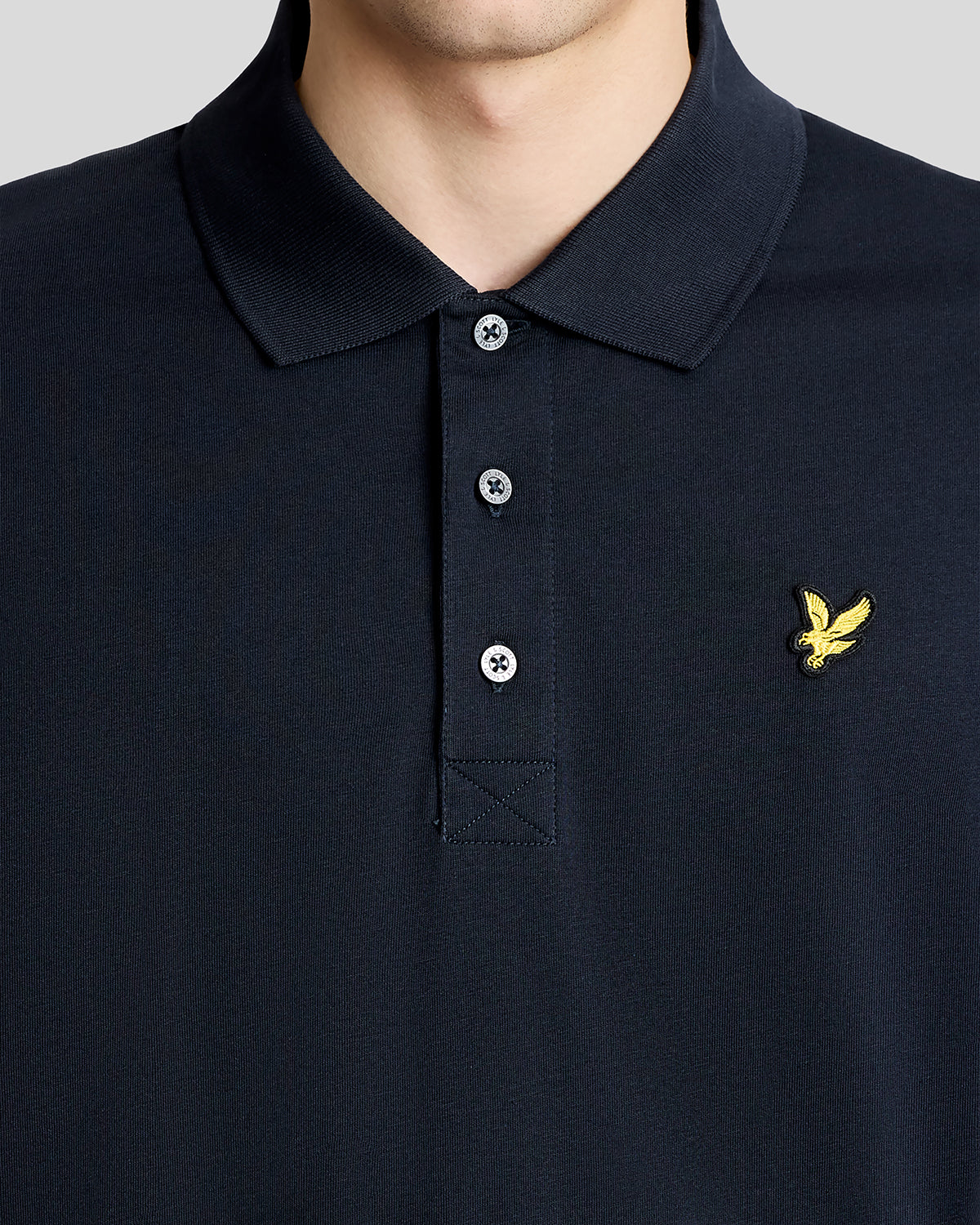 Jersey Polo Shirt|Colore:Dark navy