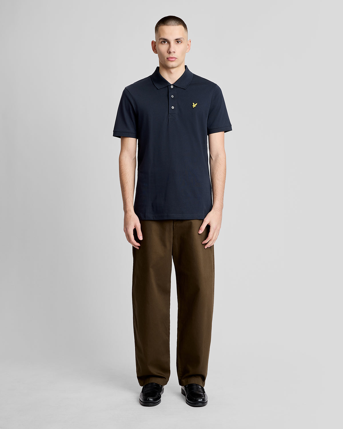 Jersey Polo Shirt|Colore:Dark navy