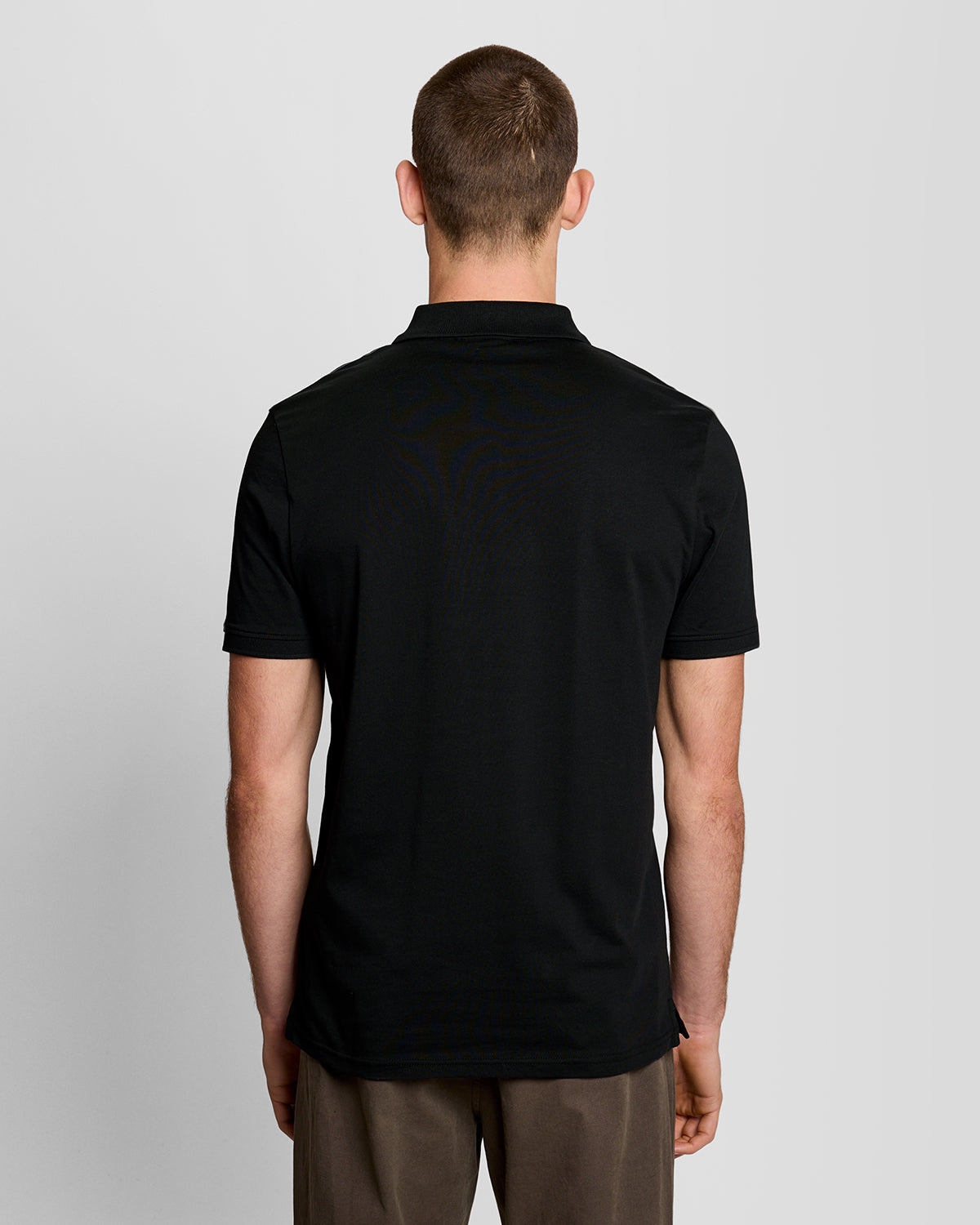 Jersey Polo Shirt|Colore:Jet black