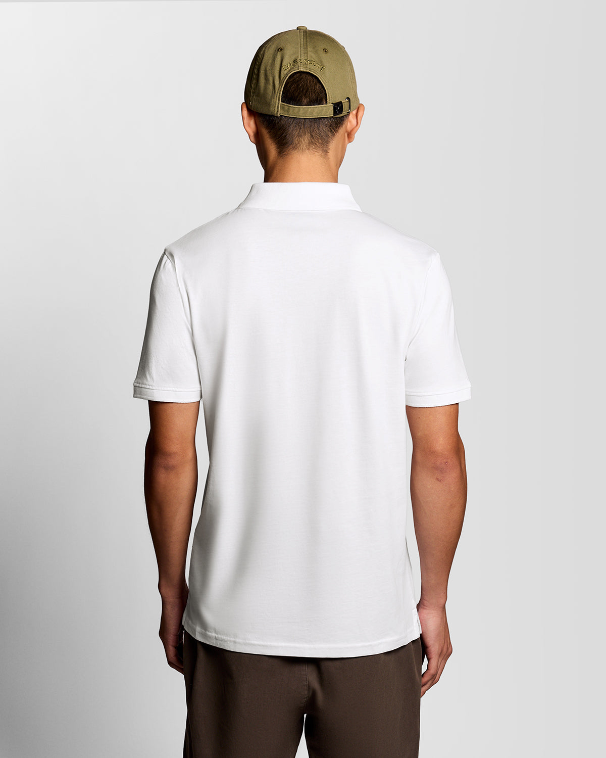Jersey Polo Shirt|Colore:White