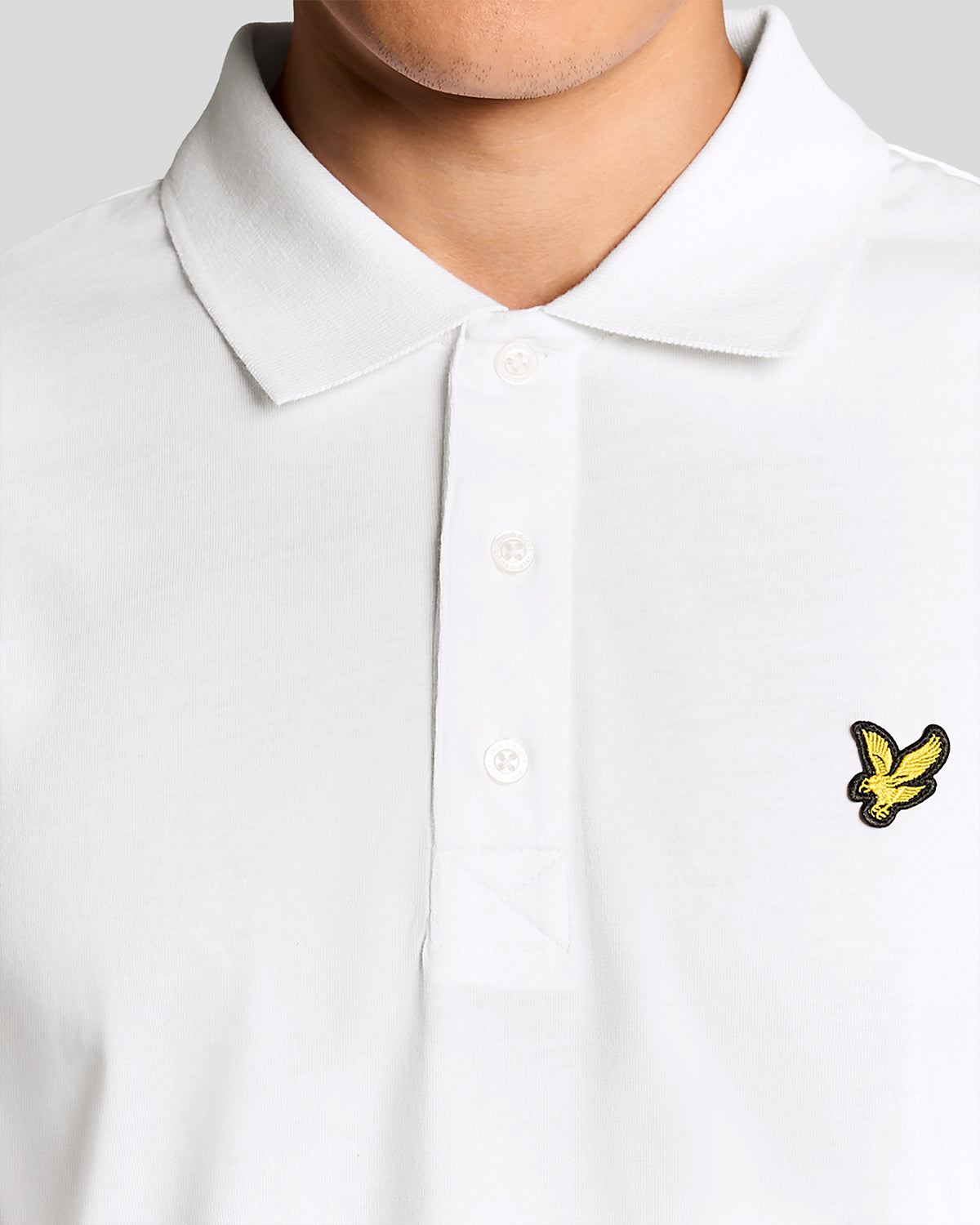 Jersey Polo Shirt|Colore:White