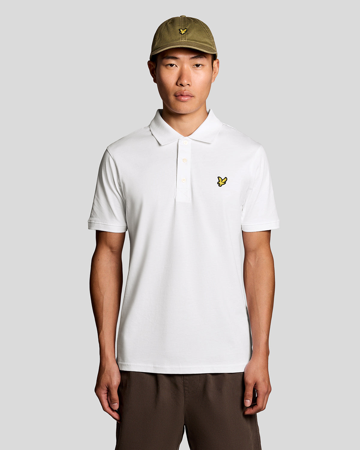 Jersey Polo Shirt|Colore:White