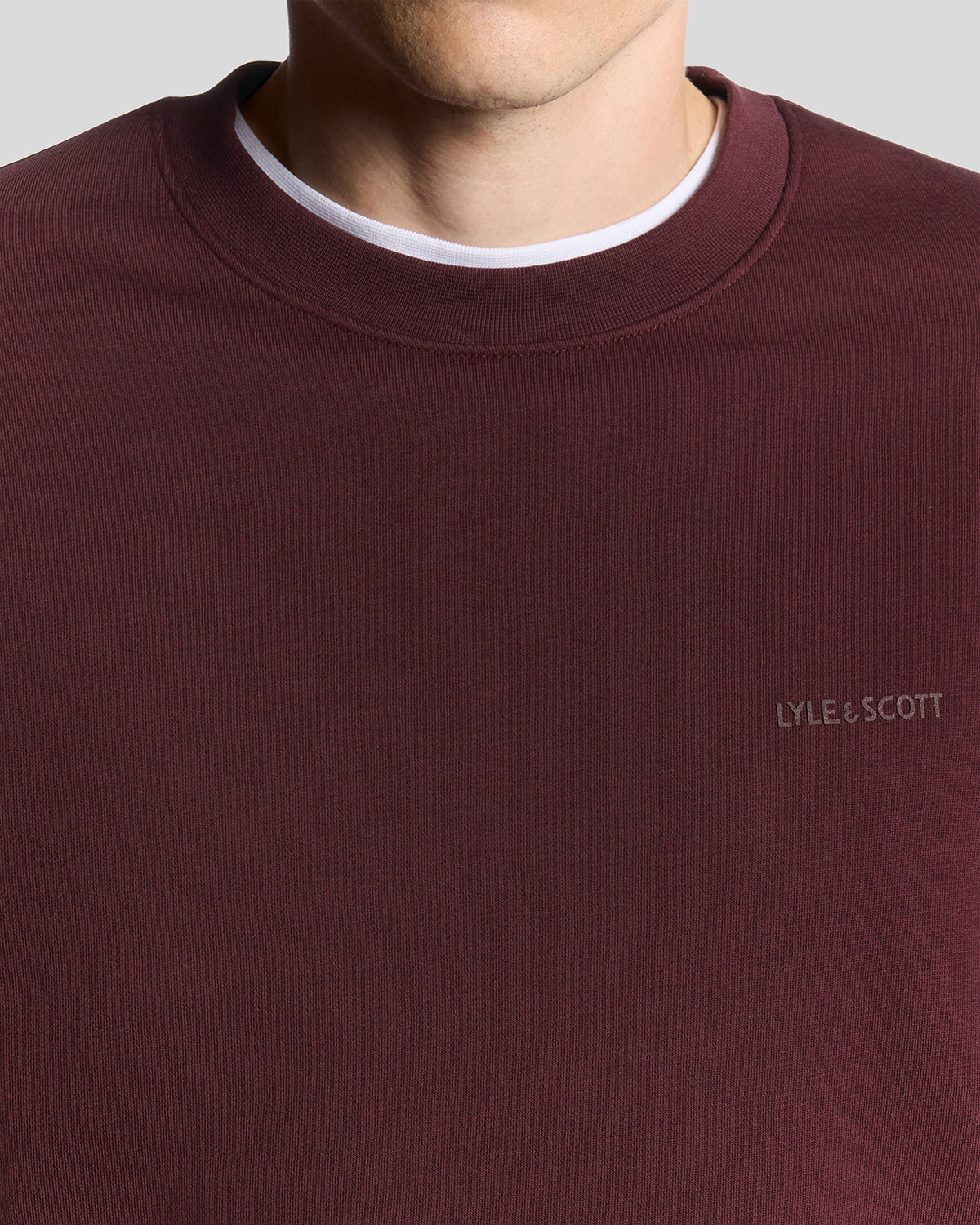 FELPA LYLE & SCOTT|Colore:Port