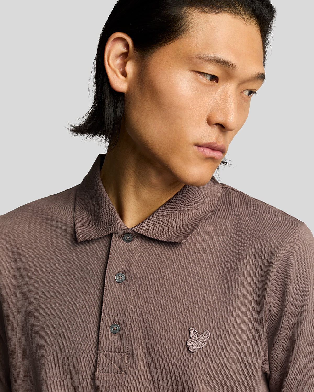 POLO TONE LYLE & SCOTT|Colore:Plum truffle