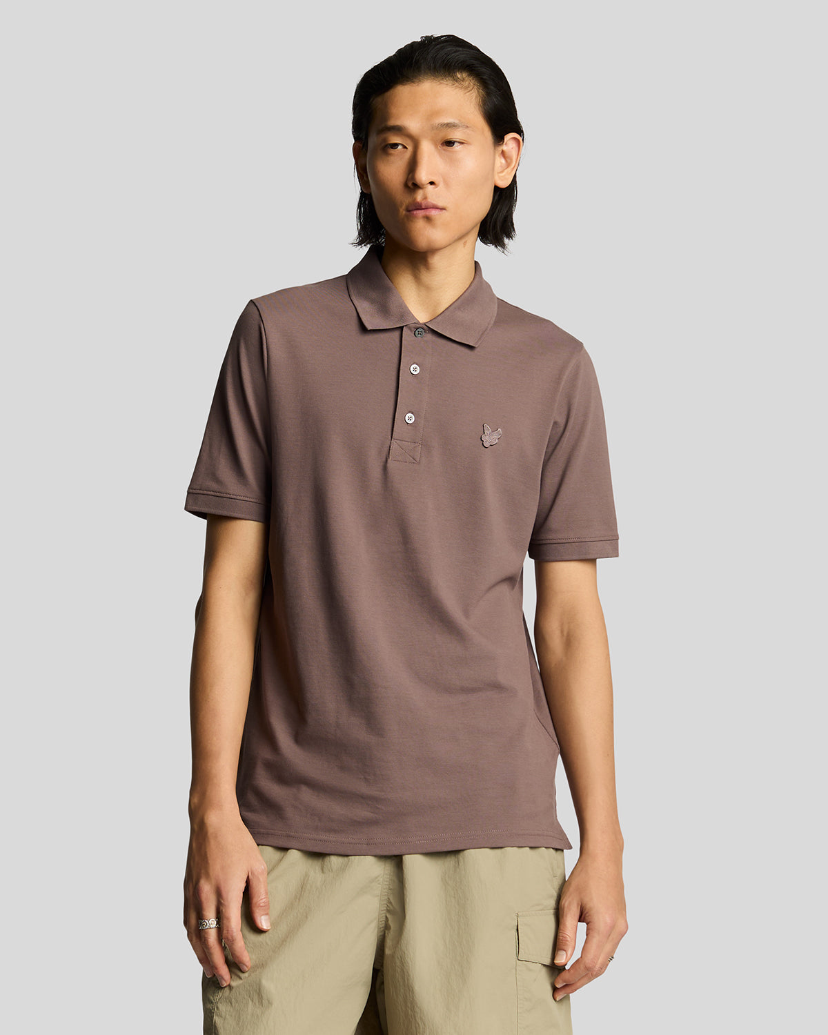POLO TONE LYLE & SCOTT|Colore:Plum truffle