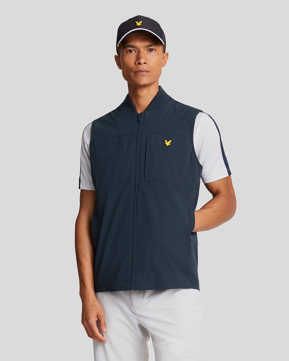 GILET TECH GOLF|Colore:Dark navy