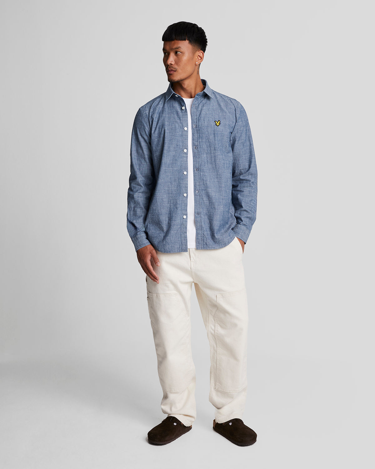CAMICIA LYLE & SCOTT|Colore:Indigo