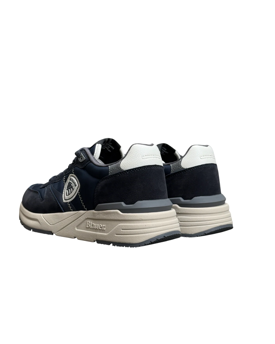 BLAUER SNEAKER RAY01 NAVY|Colore:White/navy