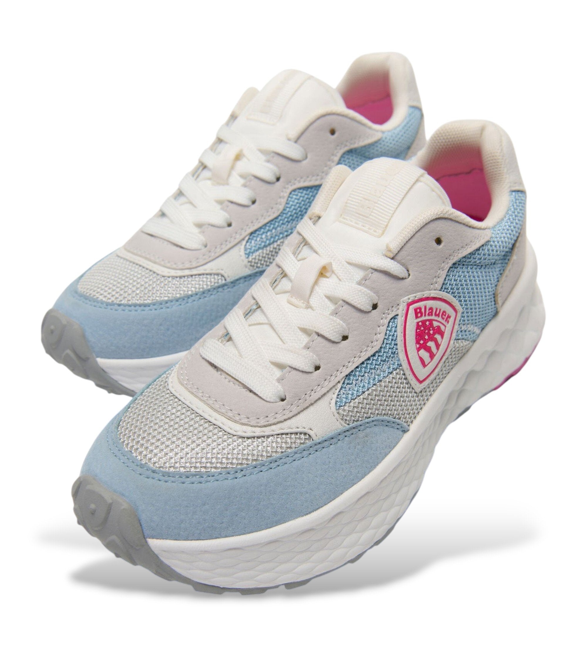 Sneakers DONNA Lynn01 BLAUER |Colore:Light blue/fuxia