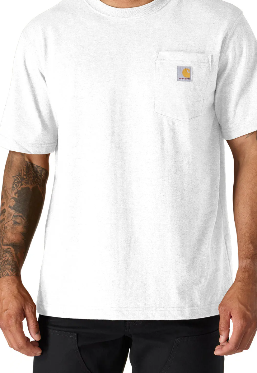 T-SHIRT CARHARTT                      |Colore:White