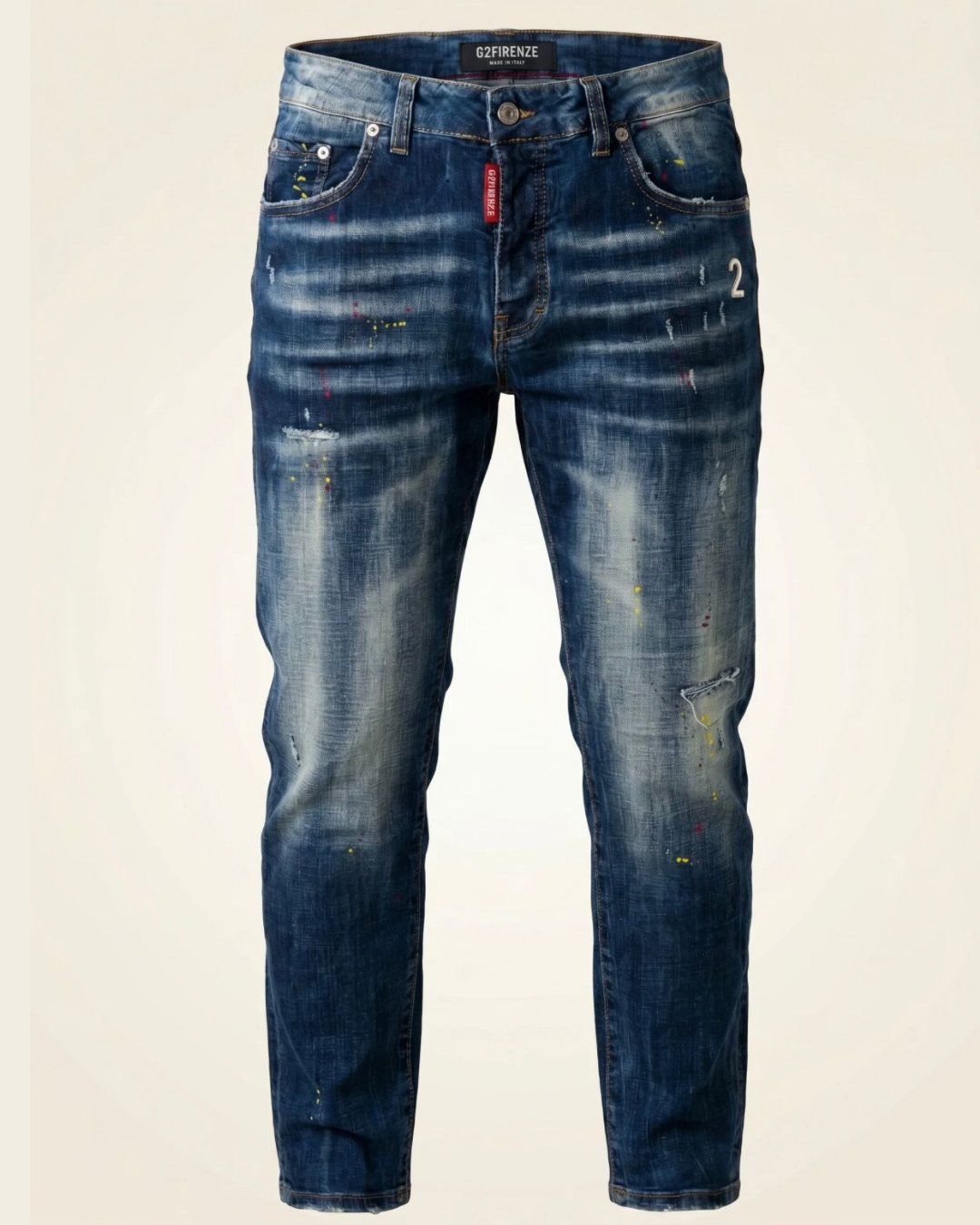 jeans  regular fit - splashed|Colore:Denim